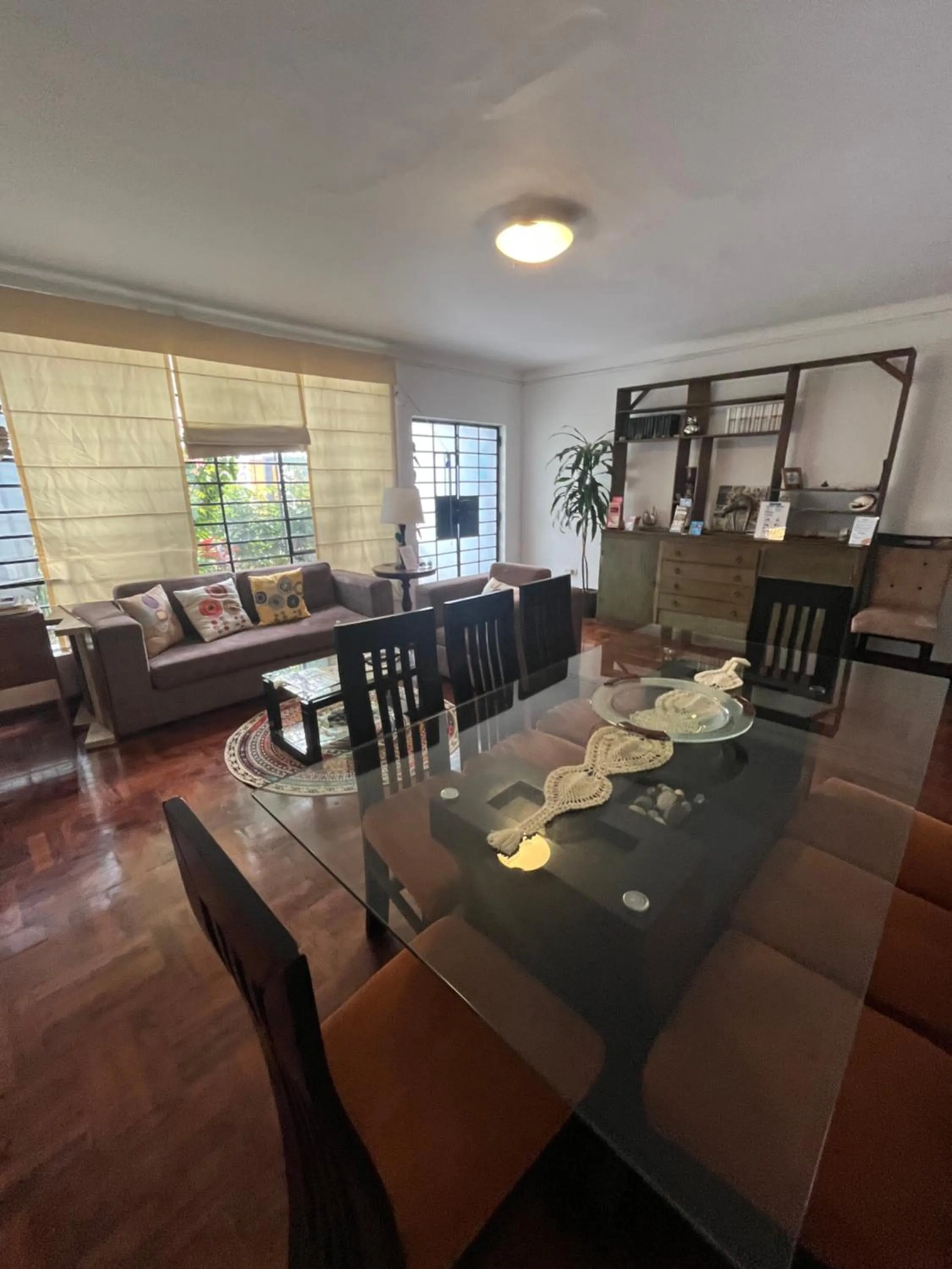 Dining area in Uli´s house