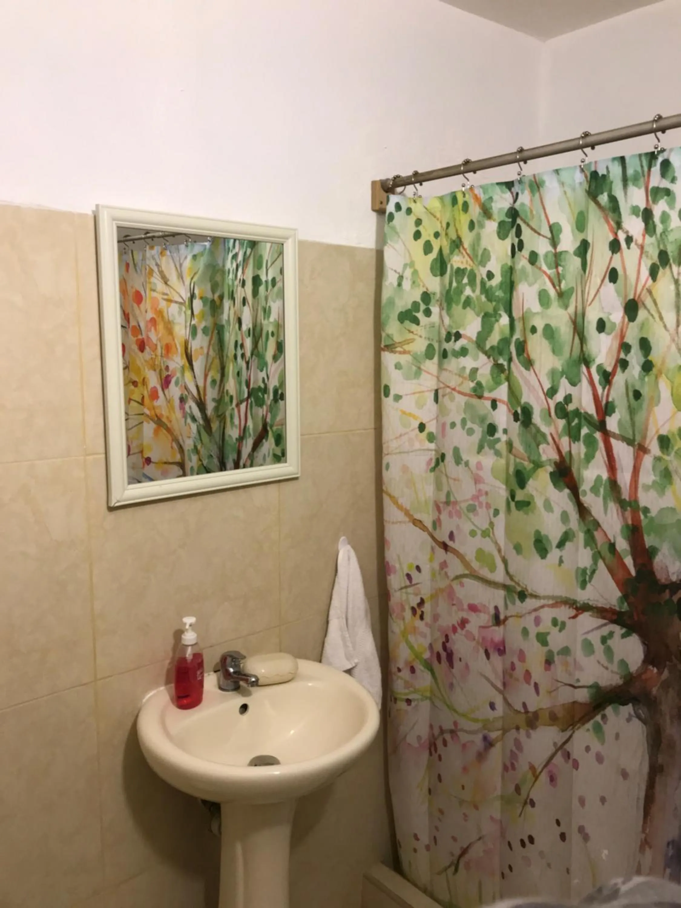 Bathroom in Uli´s house