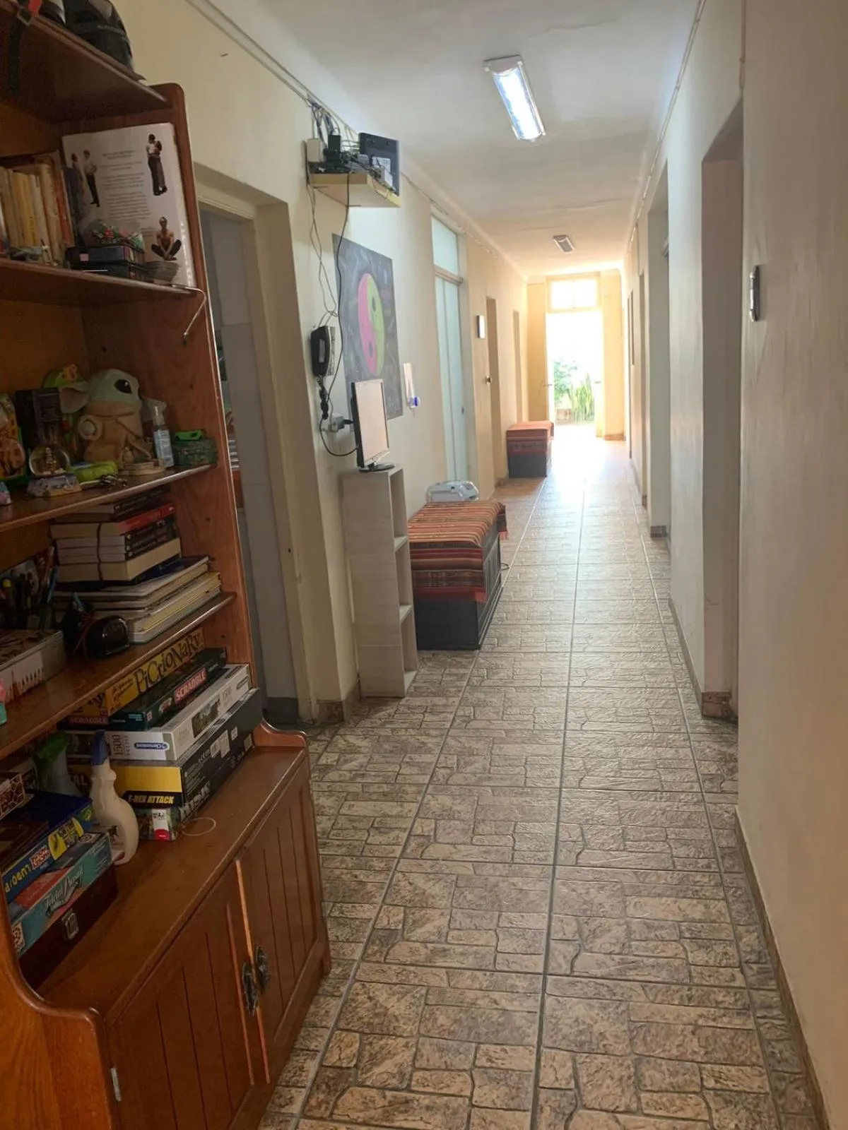 Library in Uli´s house