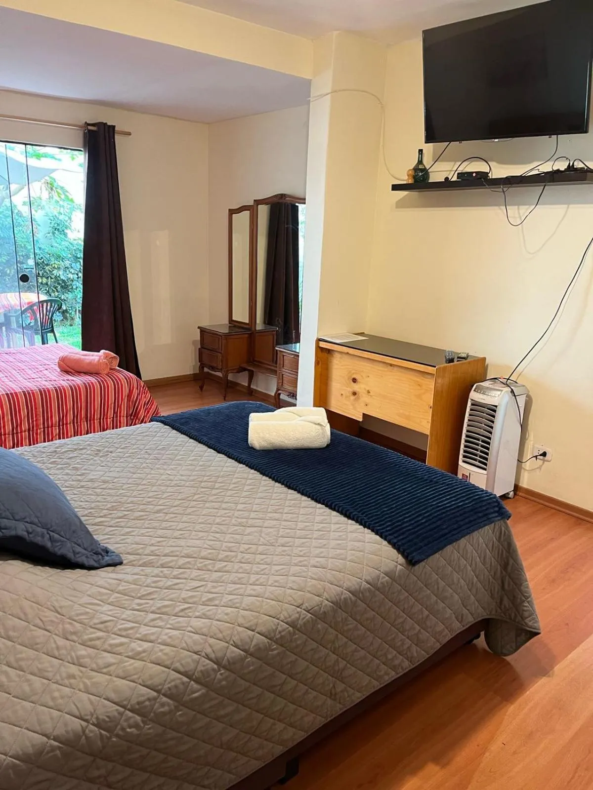 Photo of the whole room, Bed in Uli´s house