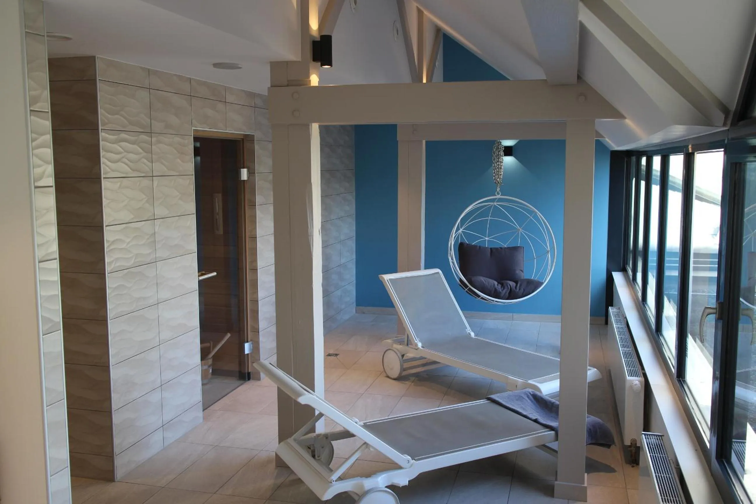 Sauna in Logis Hôtel Restaurant Au Lion Rouge