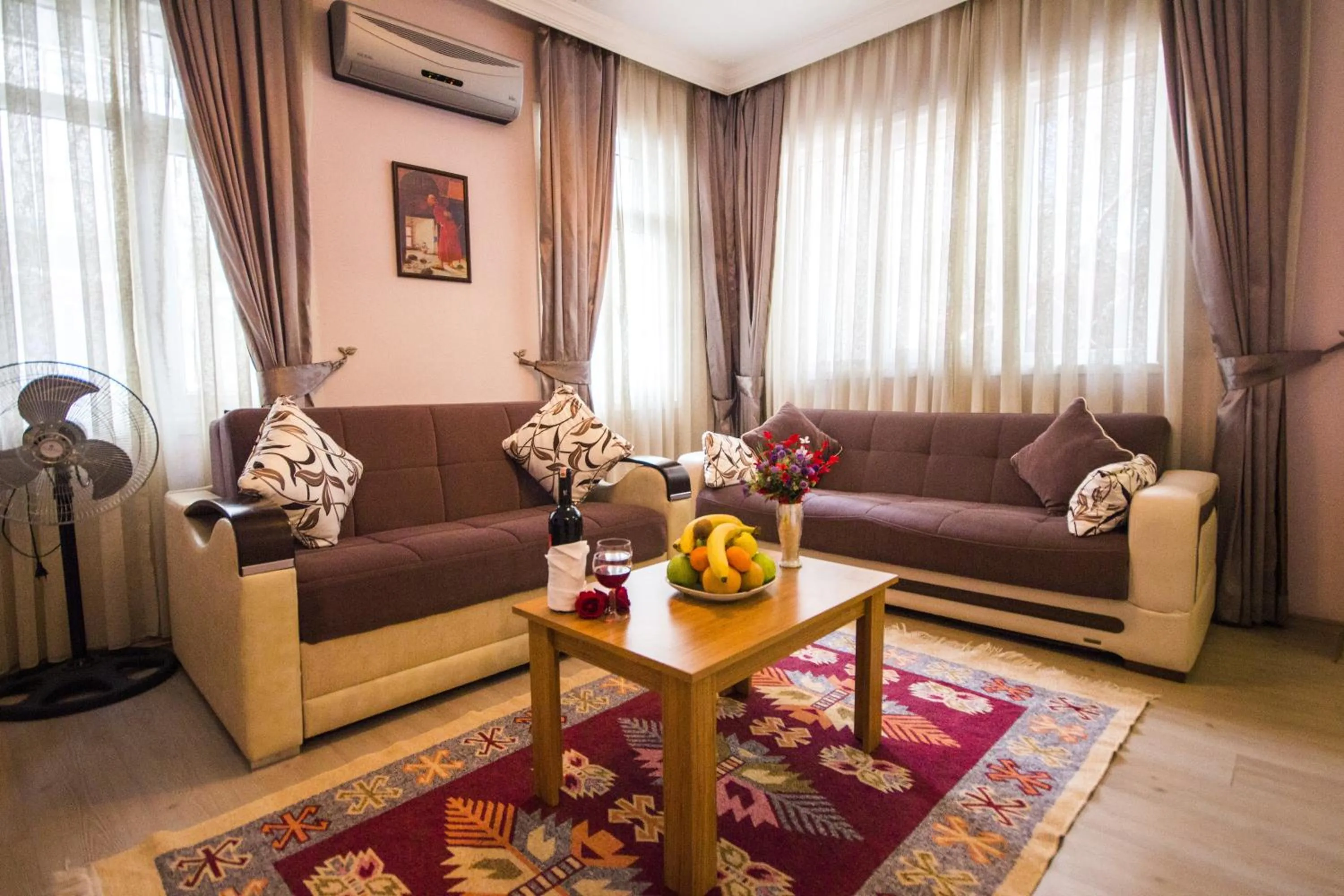 Living room in Feyza Apart