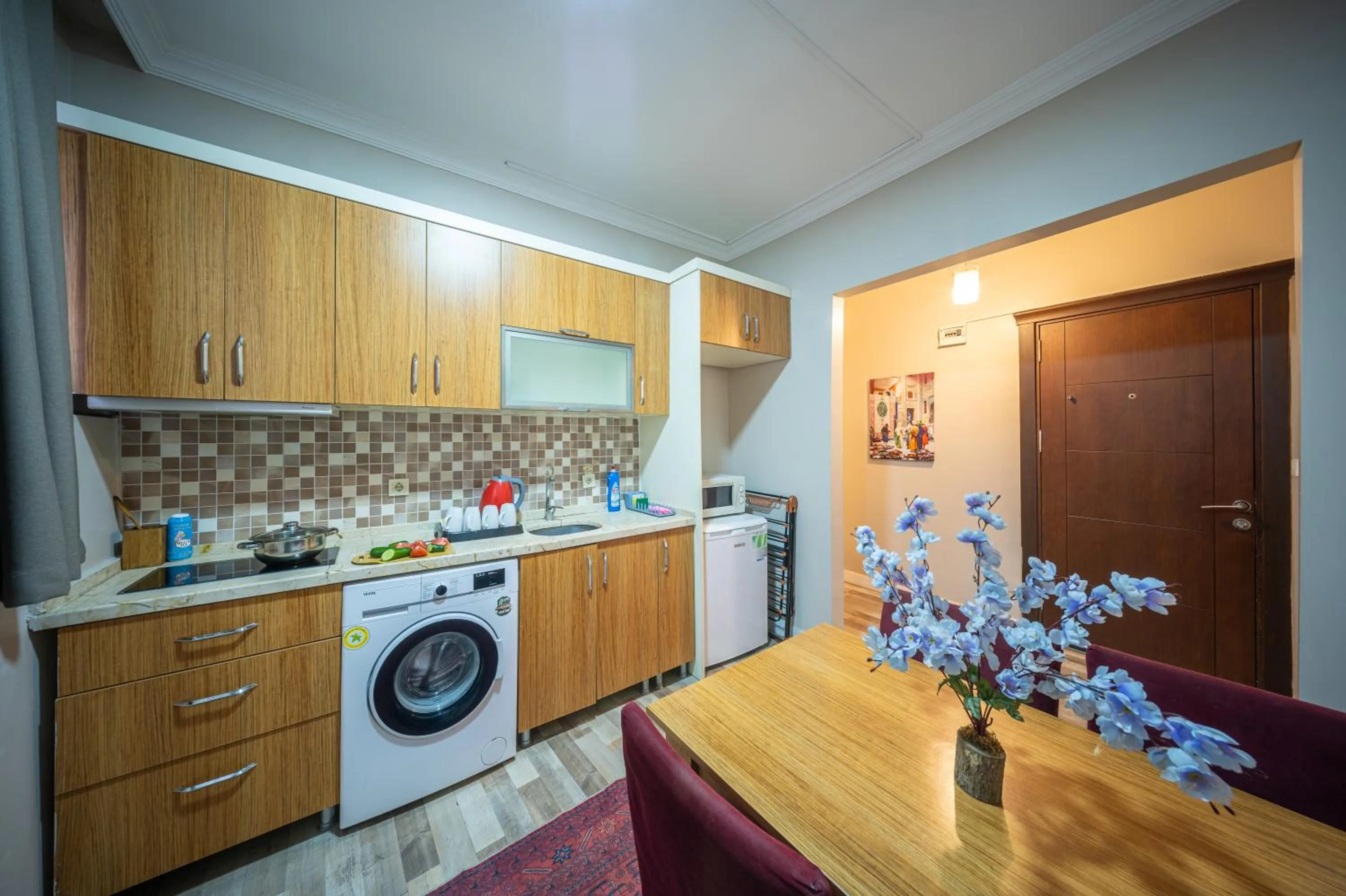Kitchen or kitchenette in Feyza Apart