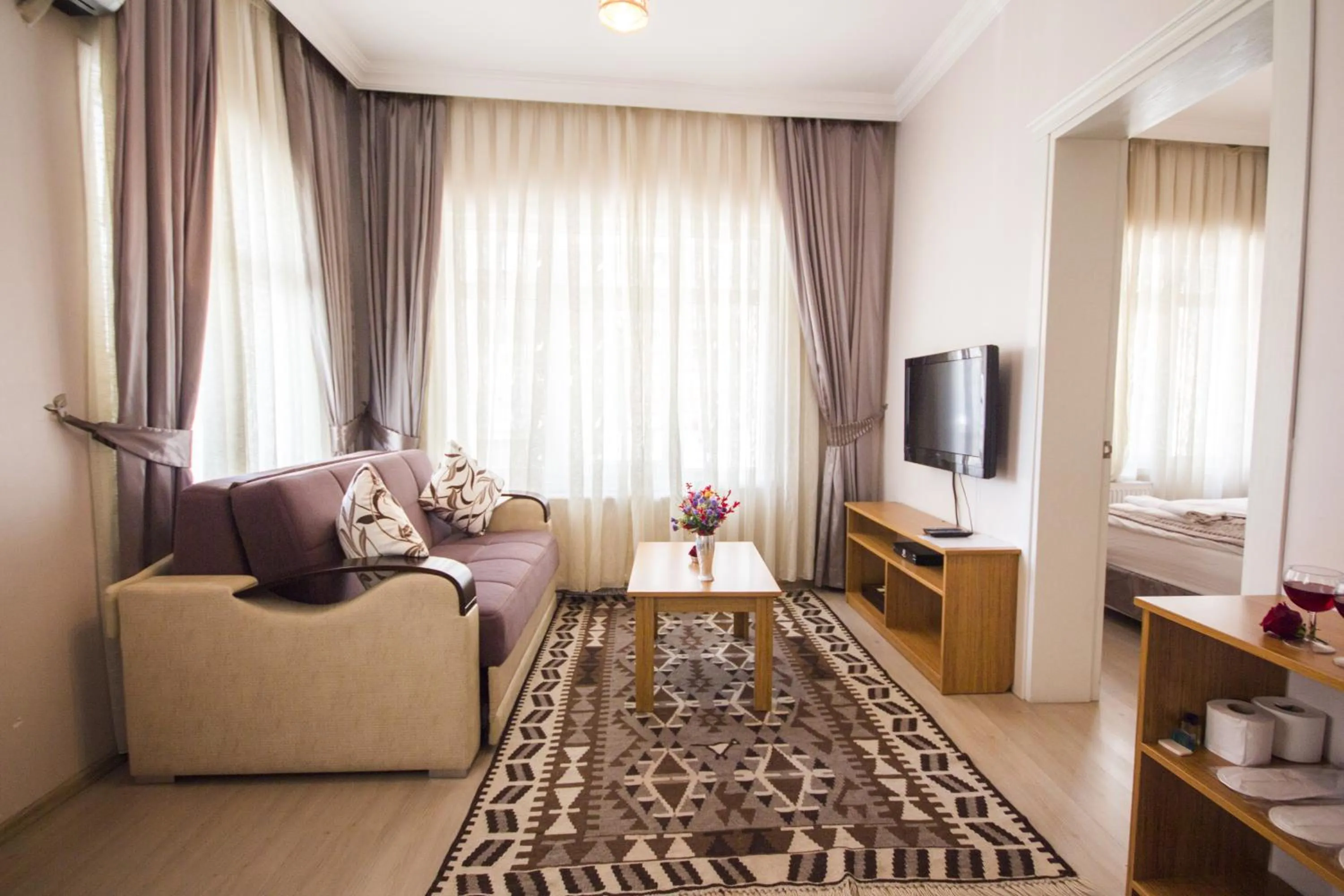 Living room in Feyza Apart