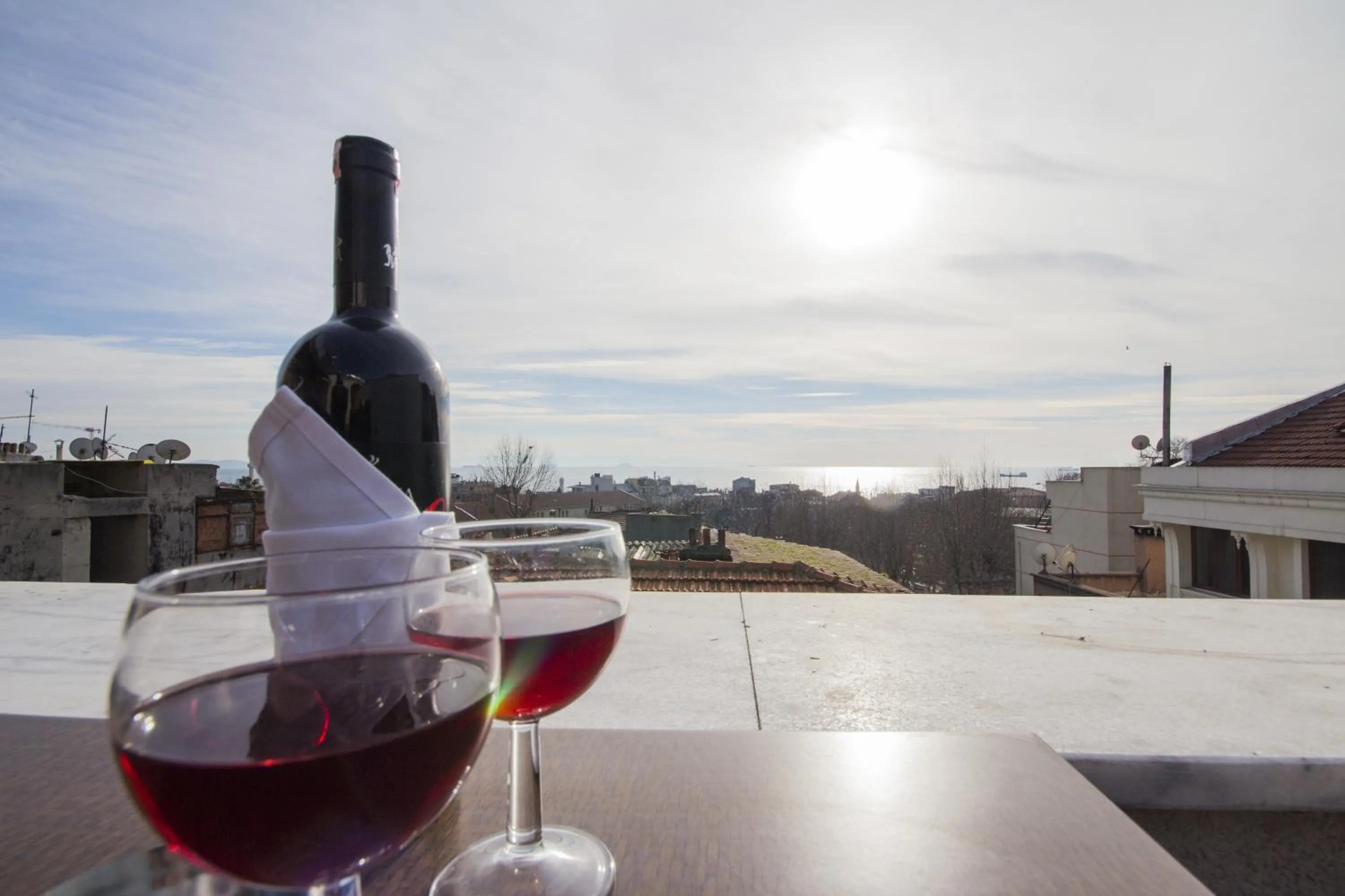 Balcony/Terrace in Feyza Apart