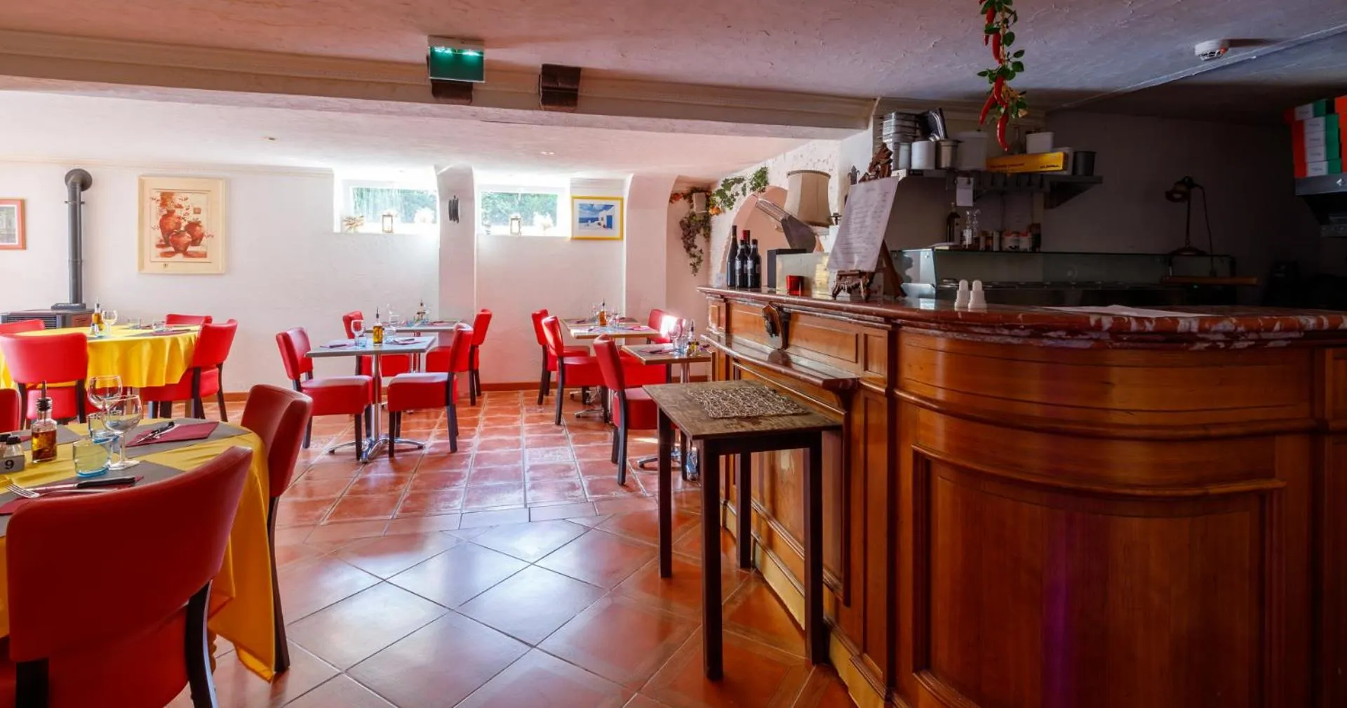 Dining area in Hôtel Restaurant Kuentz