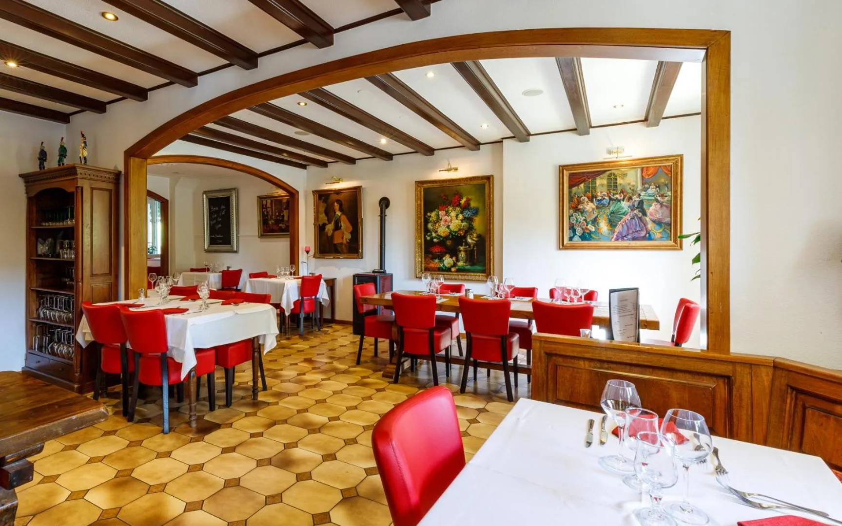 Dining area in Hôtel Restaurant Kuentz