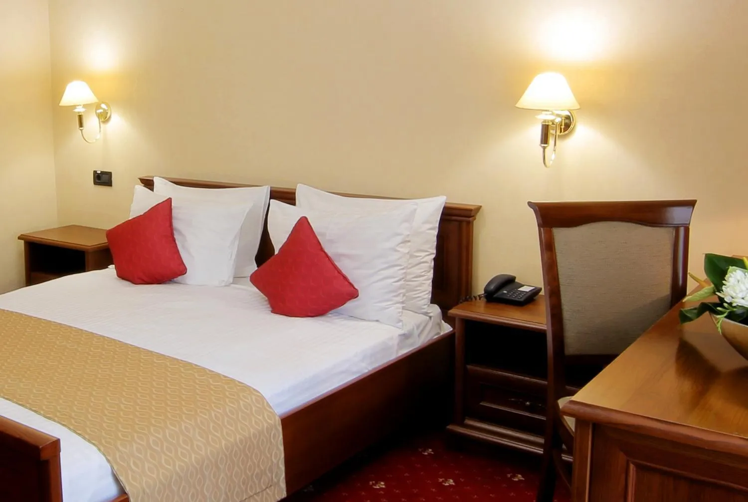 Decorative detail, Bed in Number 21 by DBI