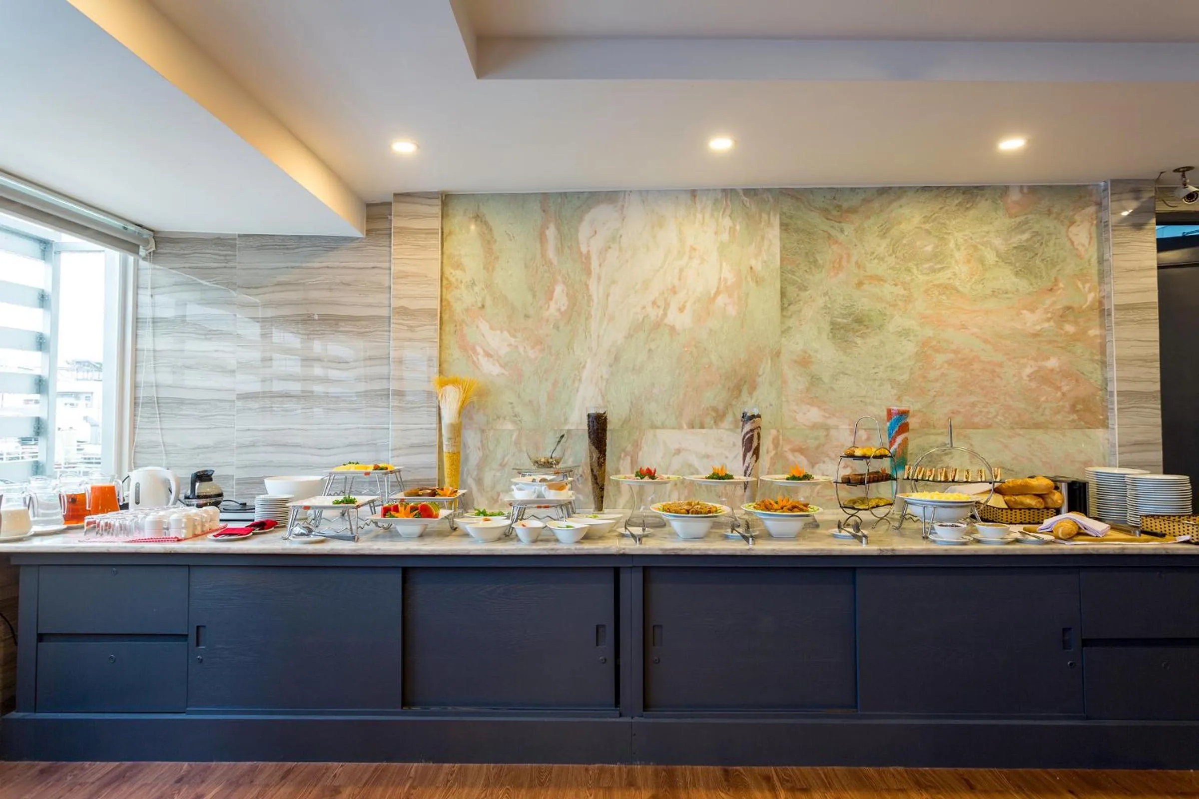 Buffet breakfast in Calista Sai Gon Hotel