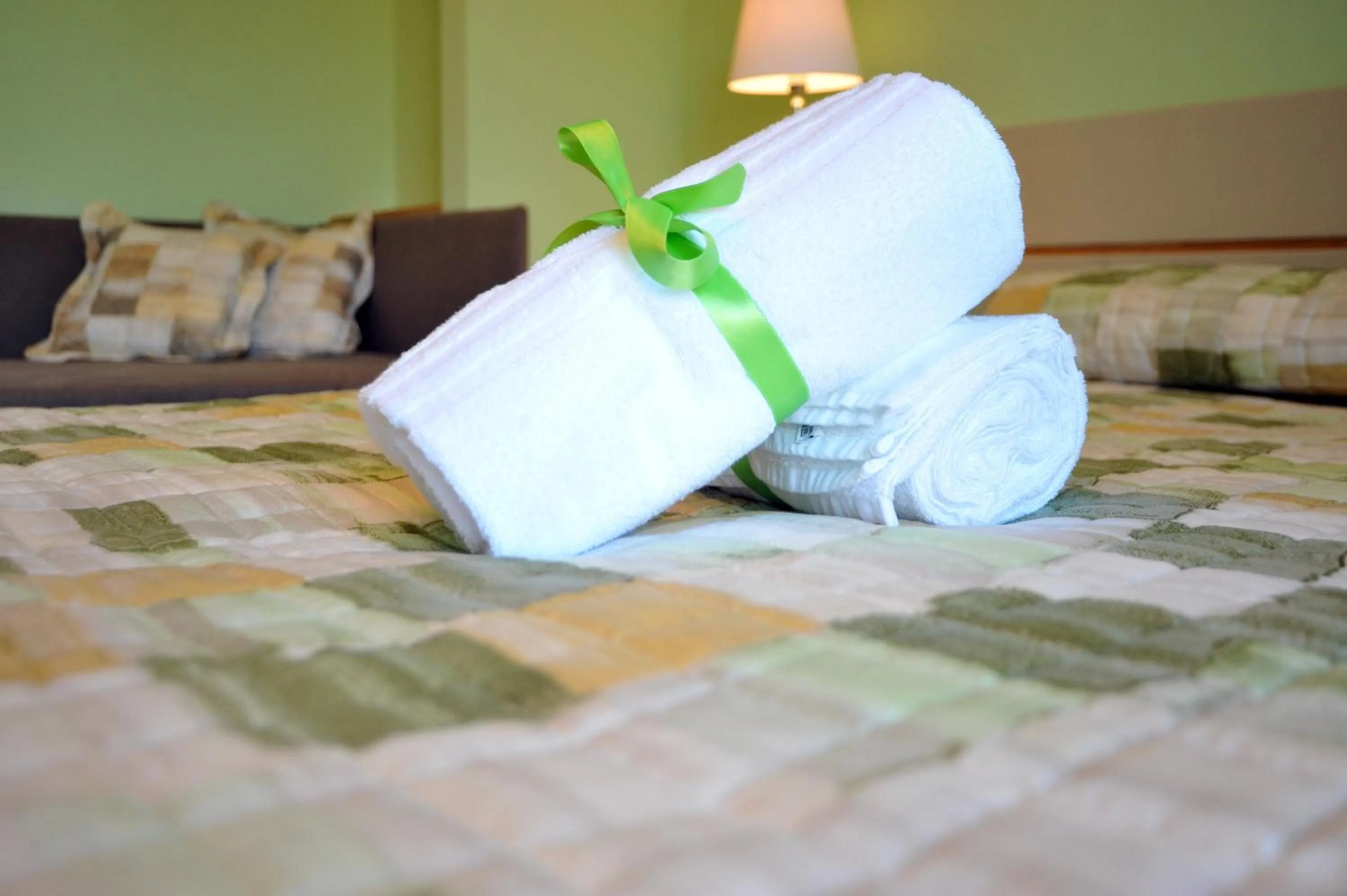 Decorative detail, Bed in Villa Paradise Resort