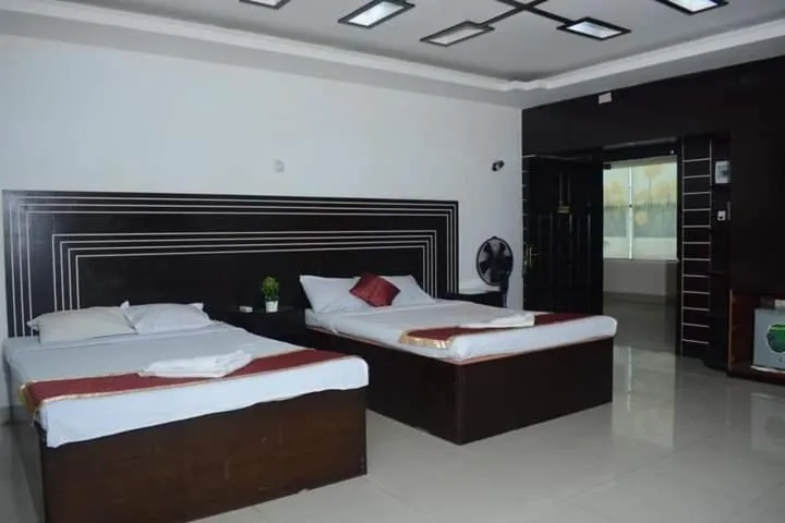Bed in Hotel Rose Garden