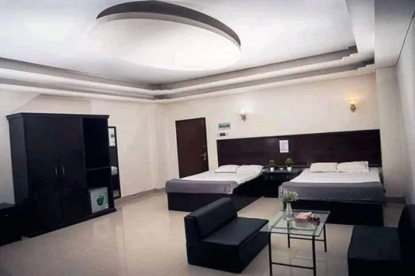 Bed in Hotel Rose Garden