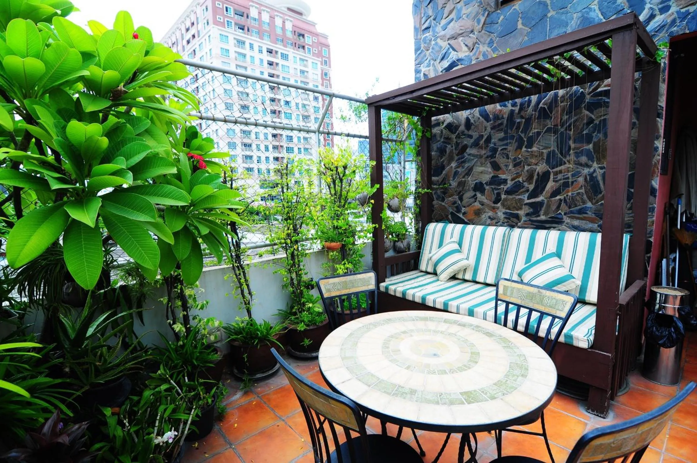 Garden in Baan Sukhumvit Soi 18