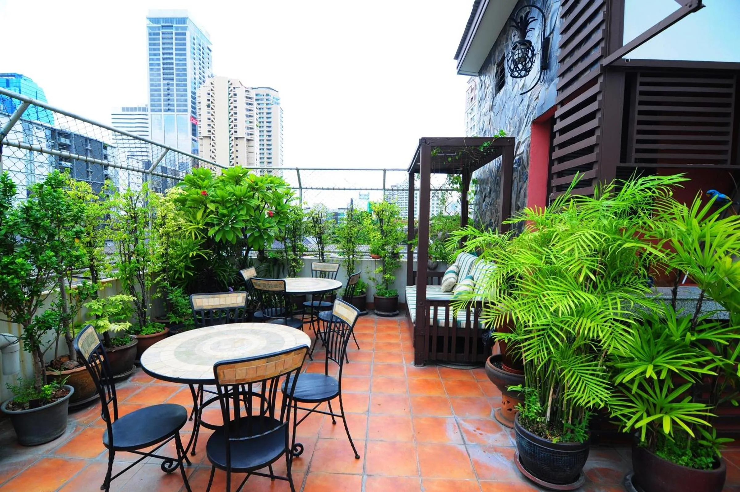 Garden in Baan Sukhumvit Soi 18