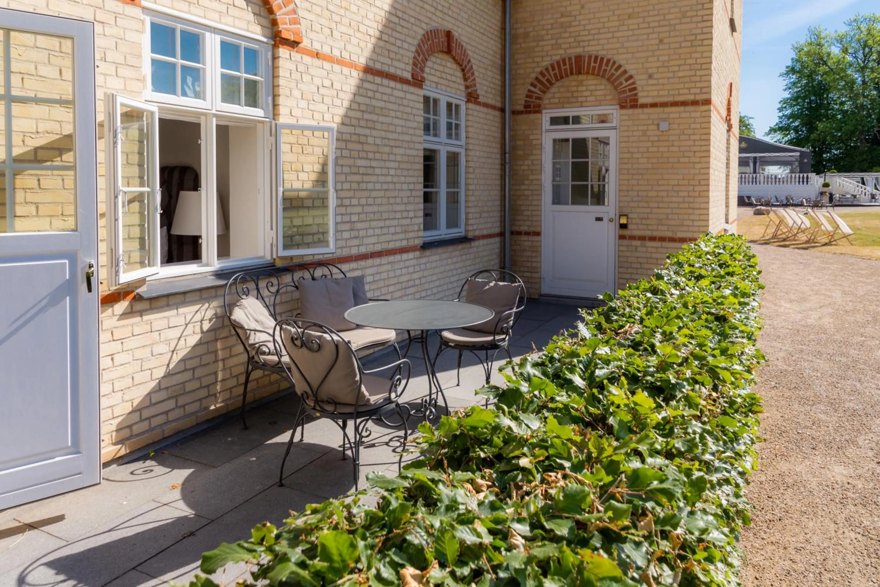 Balcony/Terrace in Kokkedal Slot Copenhagen