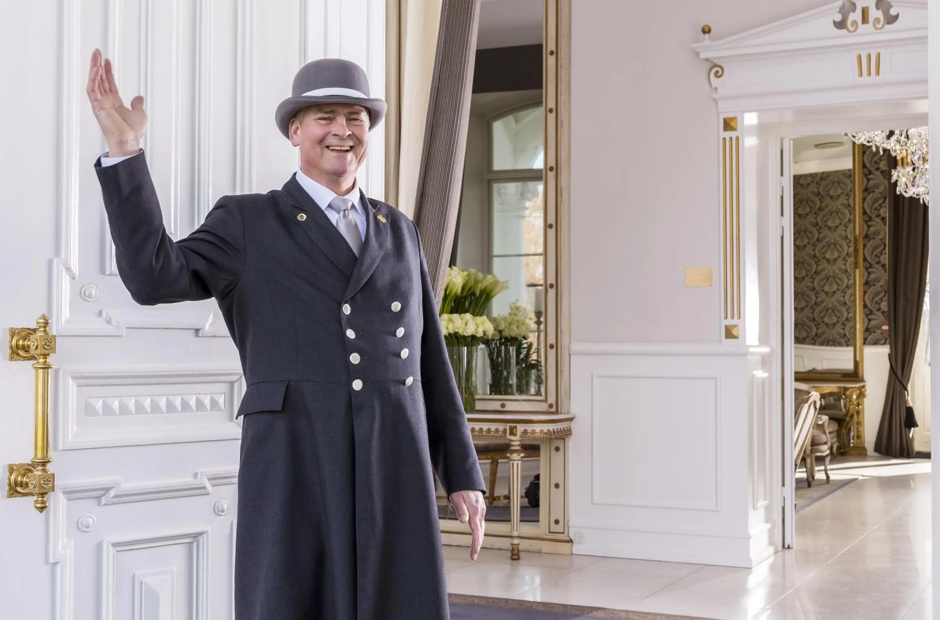 Facade/entrance in Kokkedal Slot Copenhagen