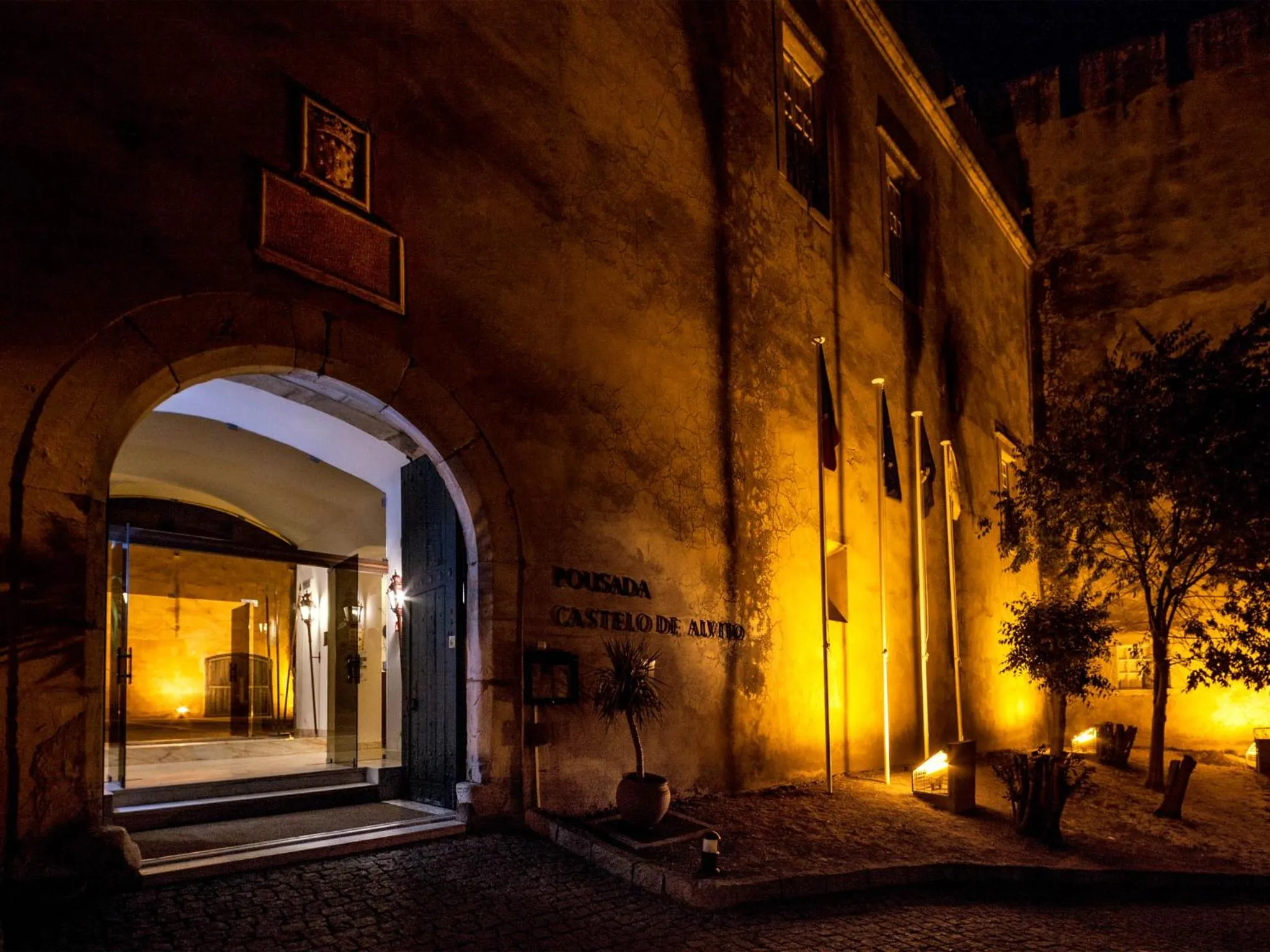 View (from property/room) in Pousada Castelo de Alvito