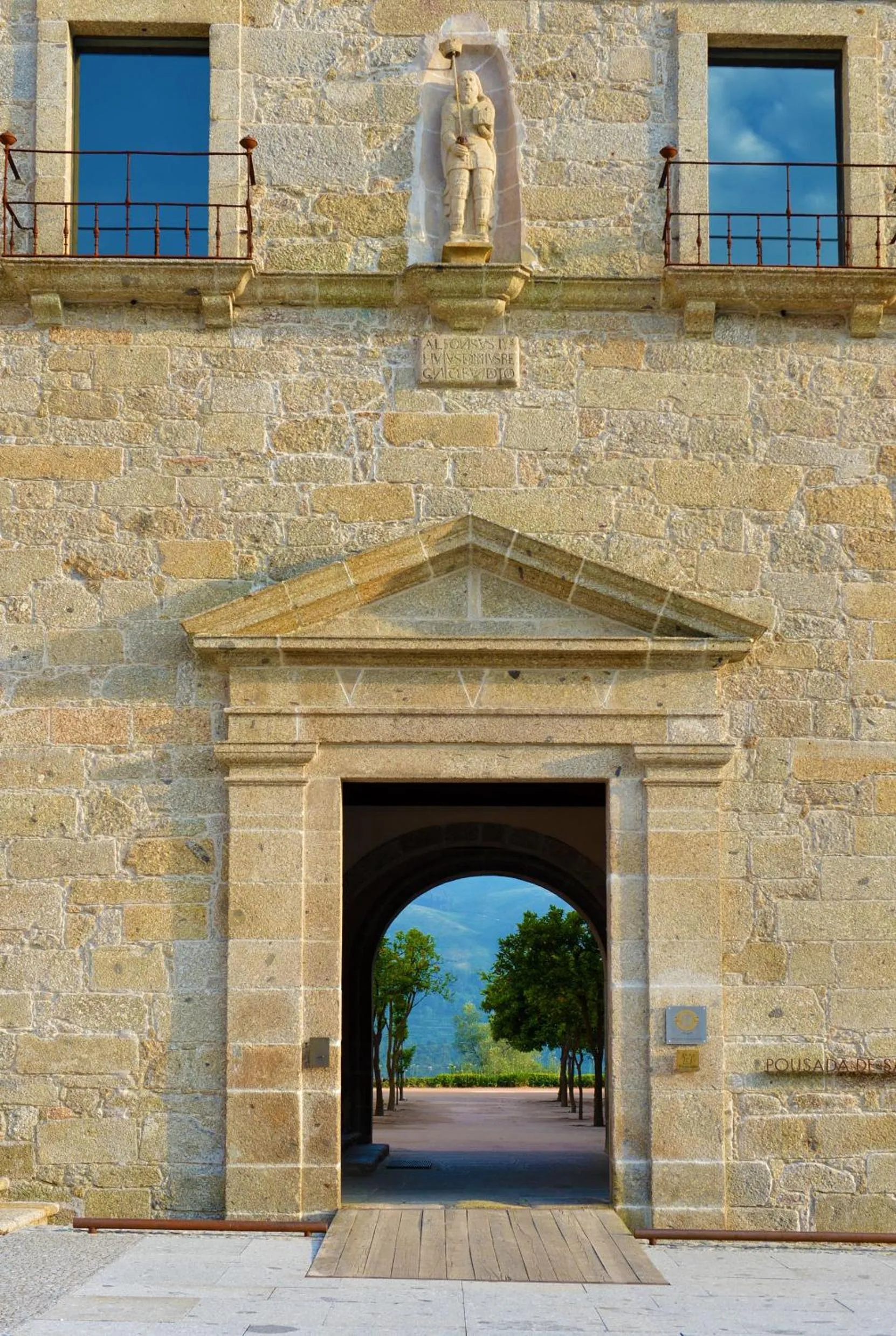 Property building in Pousada Mosteiro de Amares