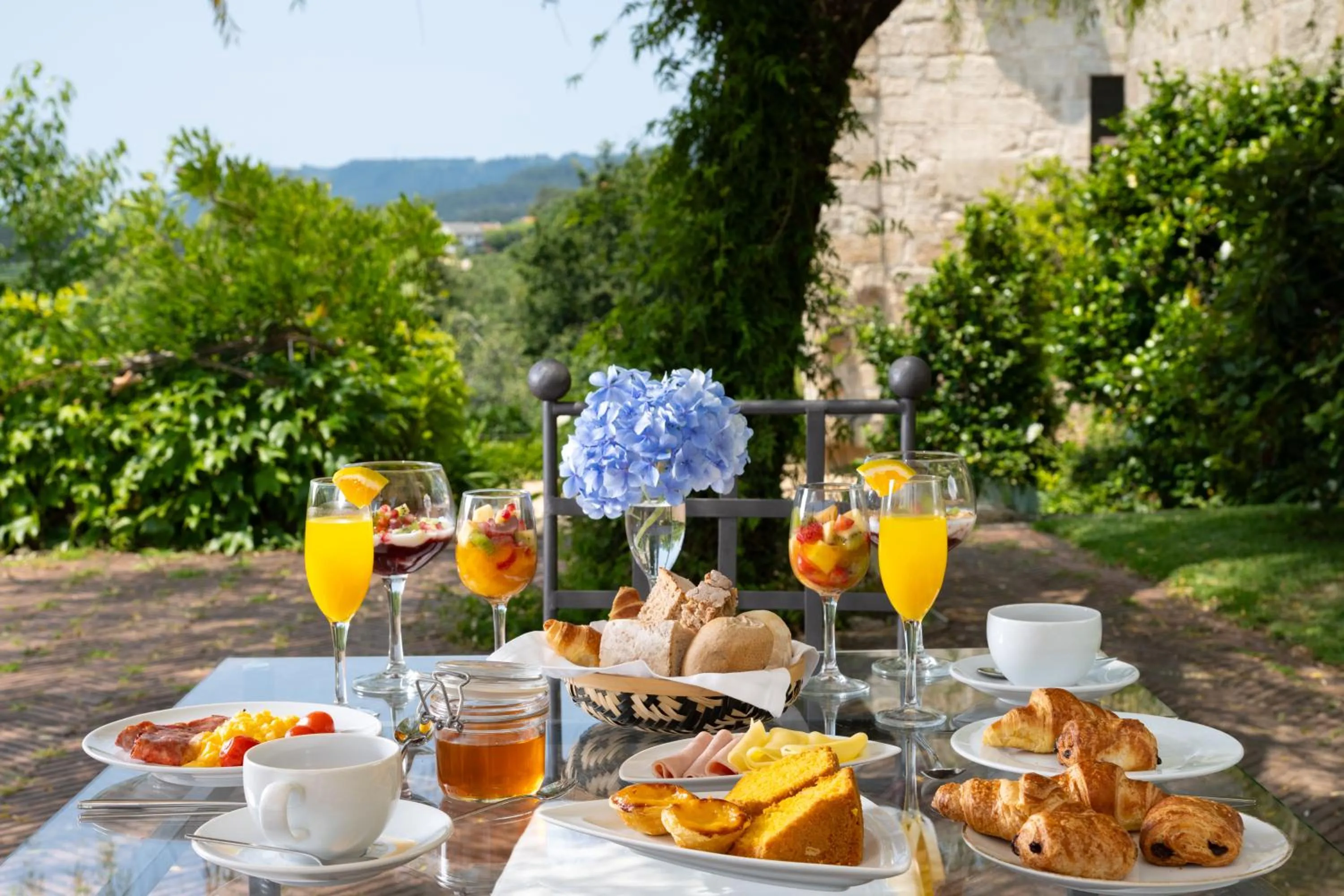 Breakfast in Pousada Mosteiro de Amares
