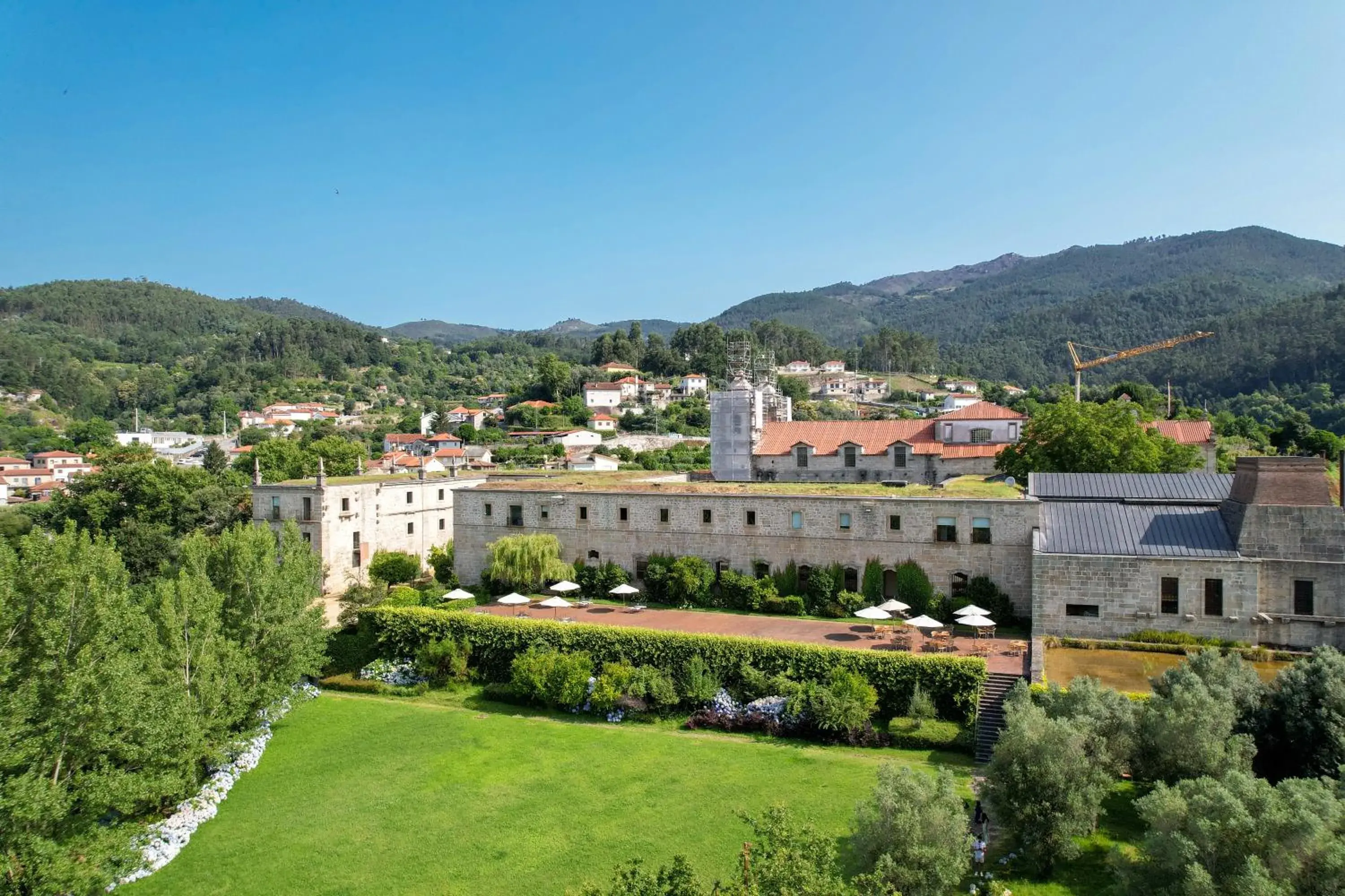 Property building in Pousada Mosteiro de Amares Property building in Pousada Mosteiro de Amares