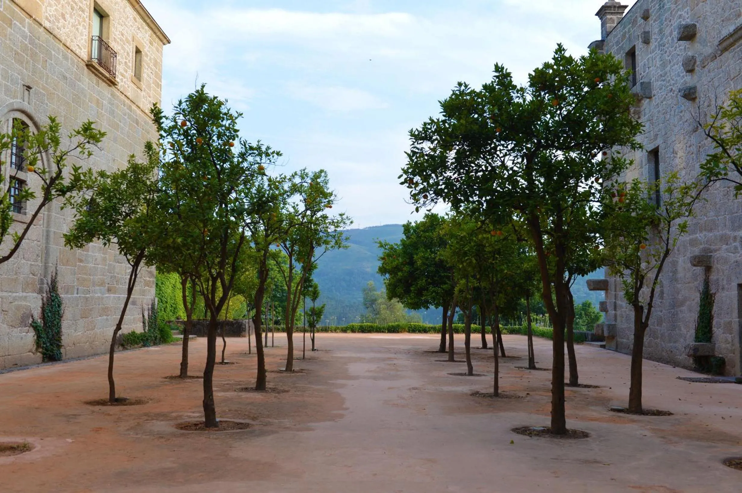 Garden in Pousada Mosteiro de Amares