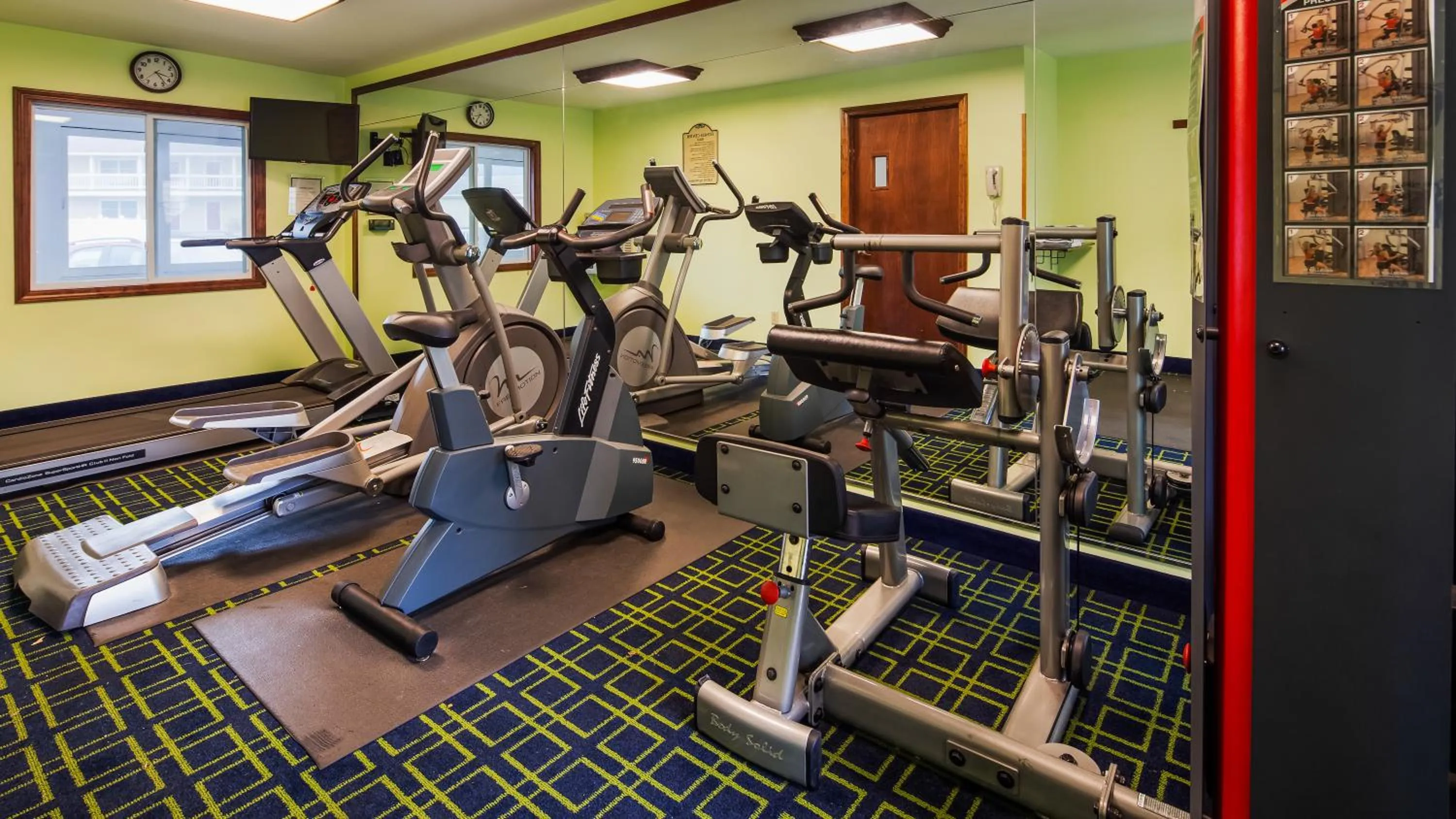 Fitness centre/facilities in Best Western Bennington