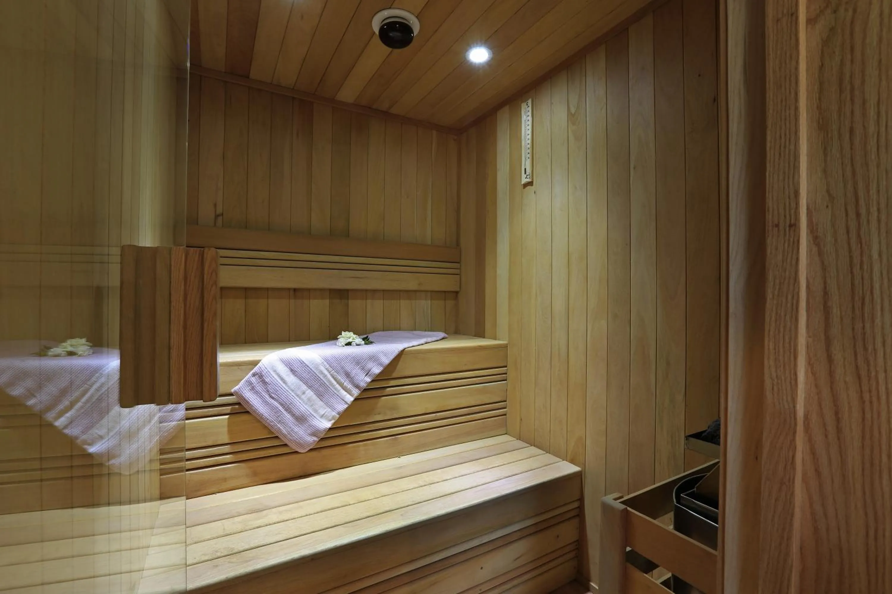 Sauna, Bed in Hotel Boutique Casa Fernanda