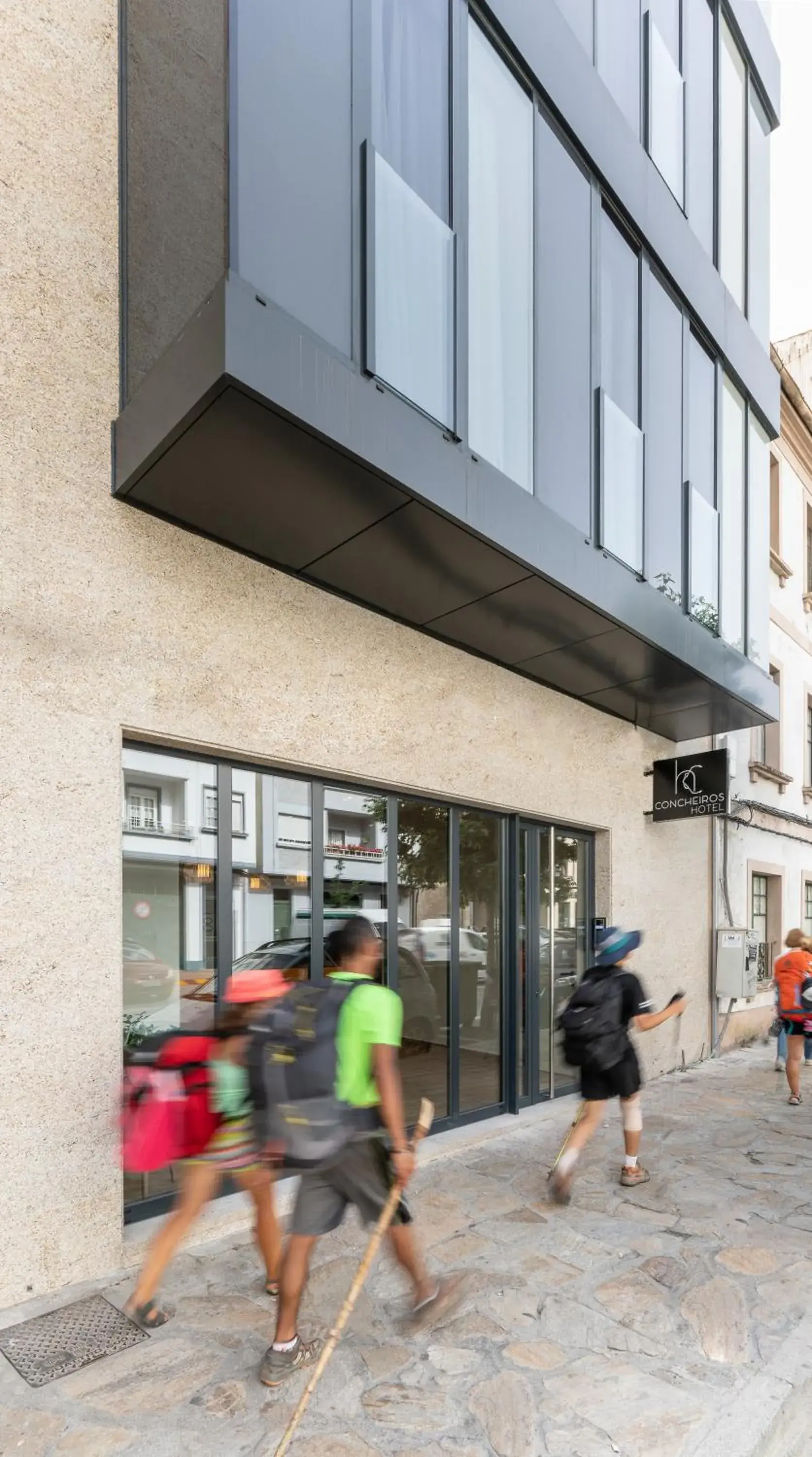 Property building in Hotel Concheiros Property building in Hotel Concheiros