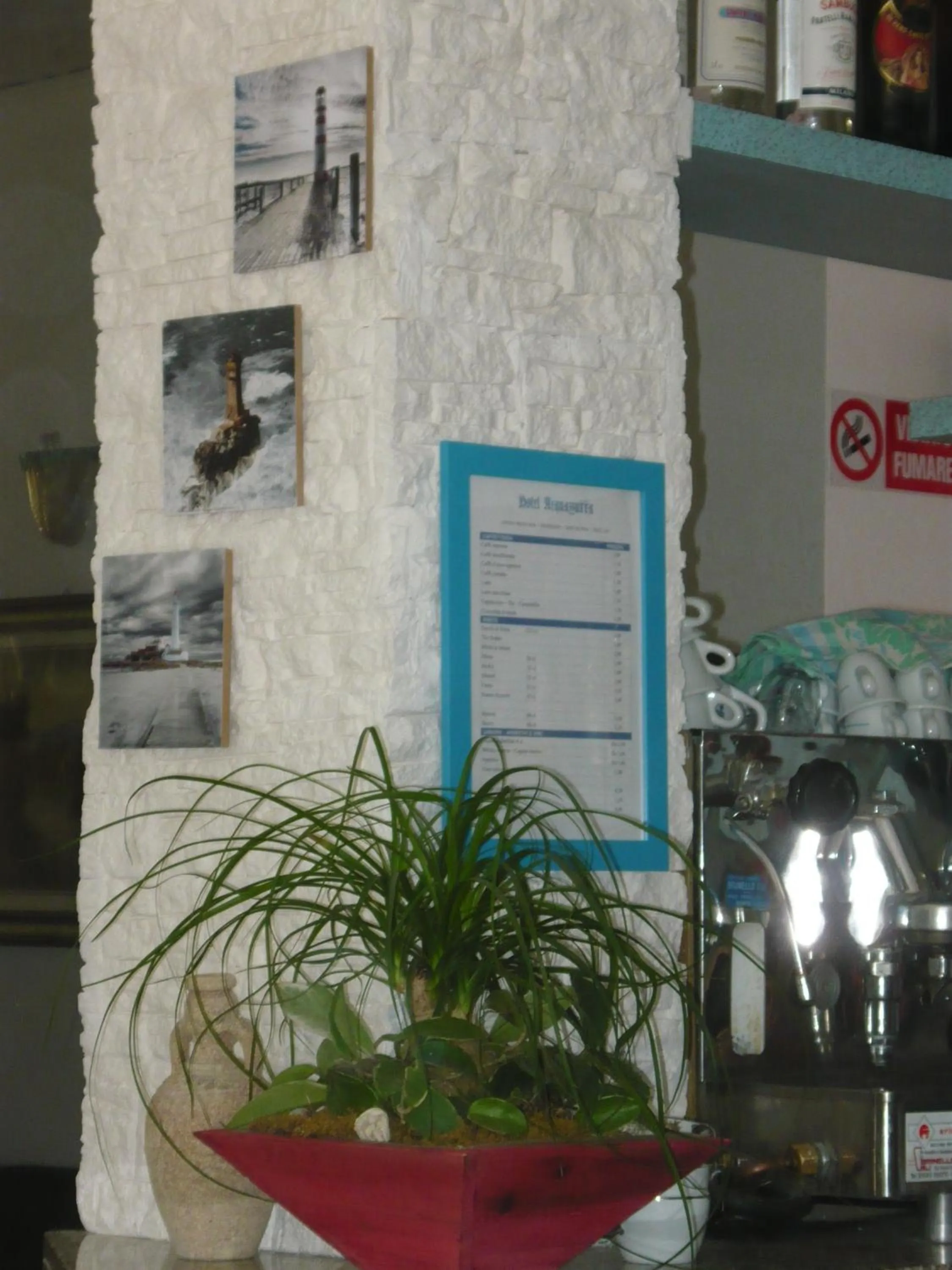 Decorative detail in Hotel Acquazzurra