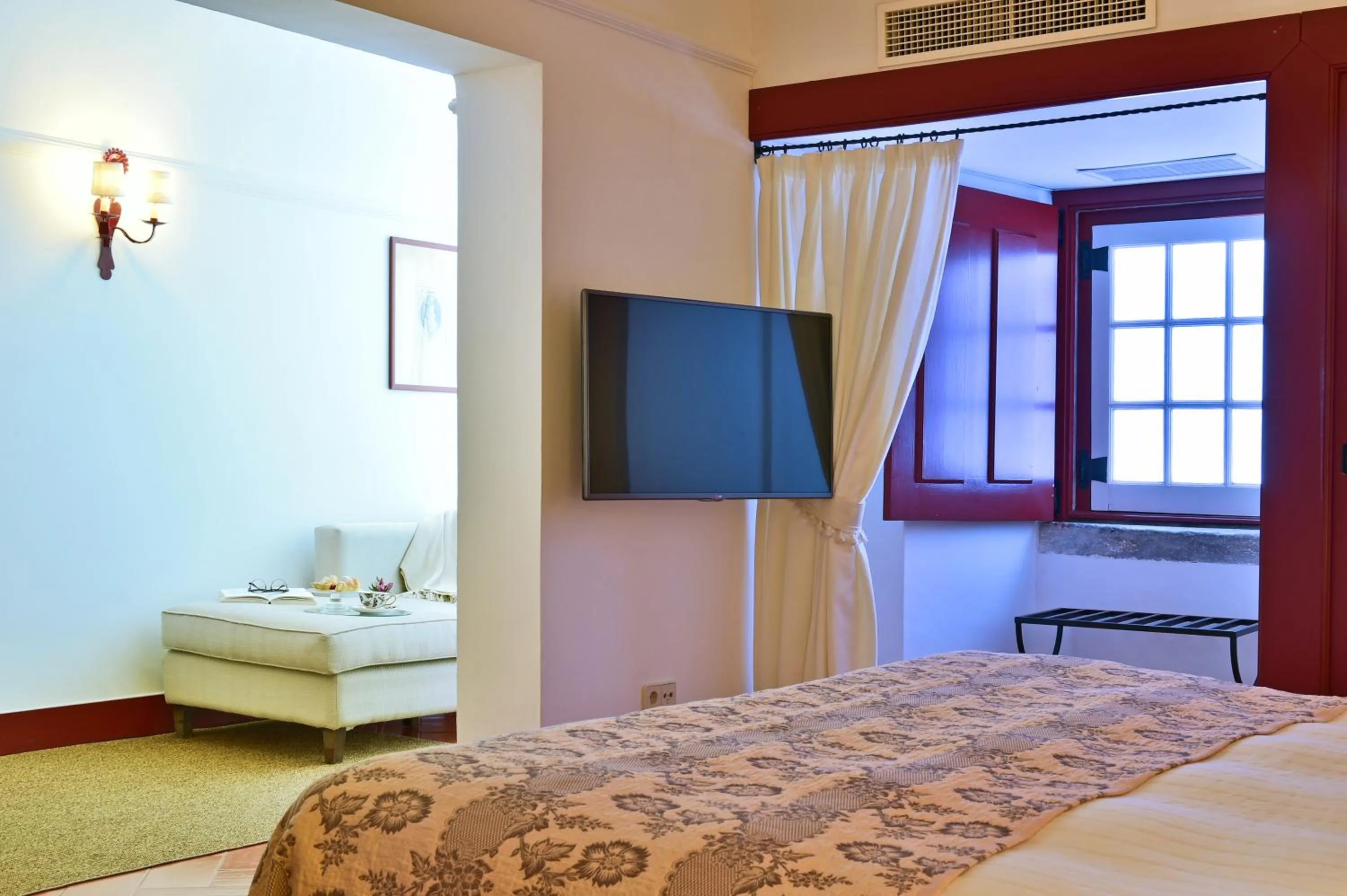 Bed in Pousada Convento de Beja