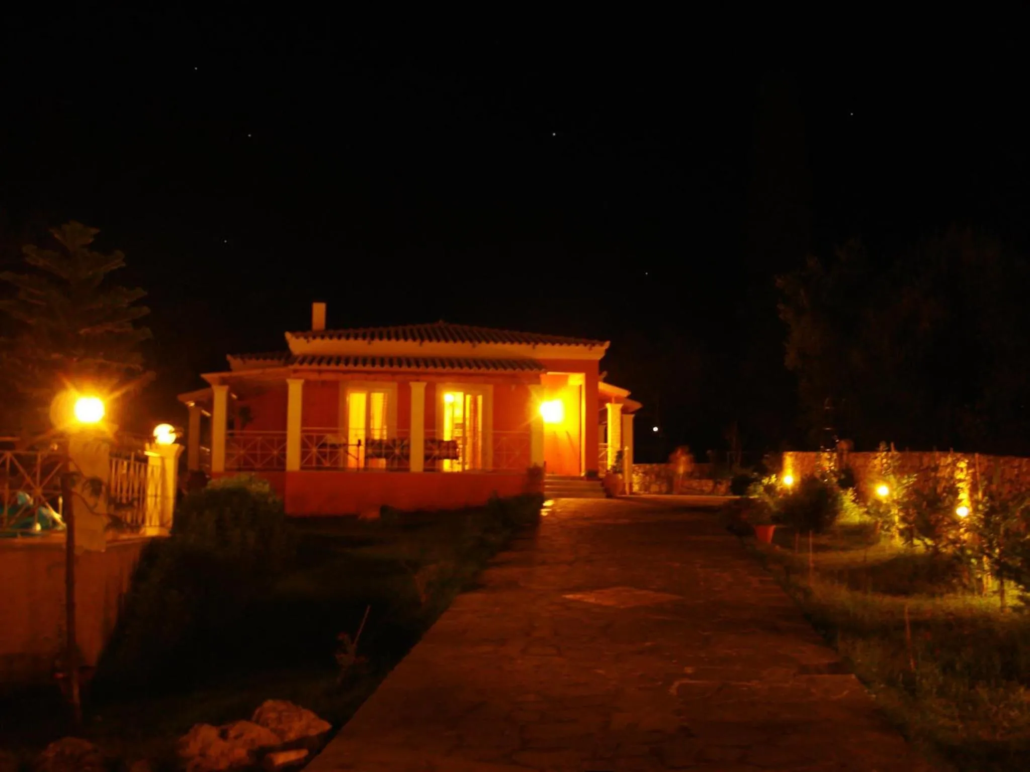 Patio in Villa Grecia
