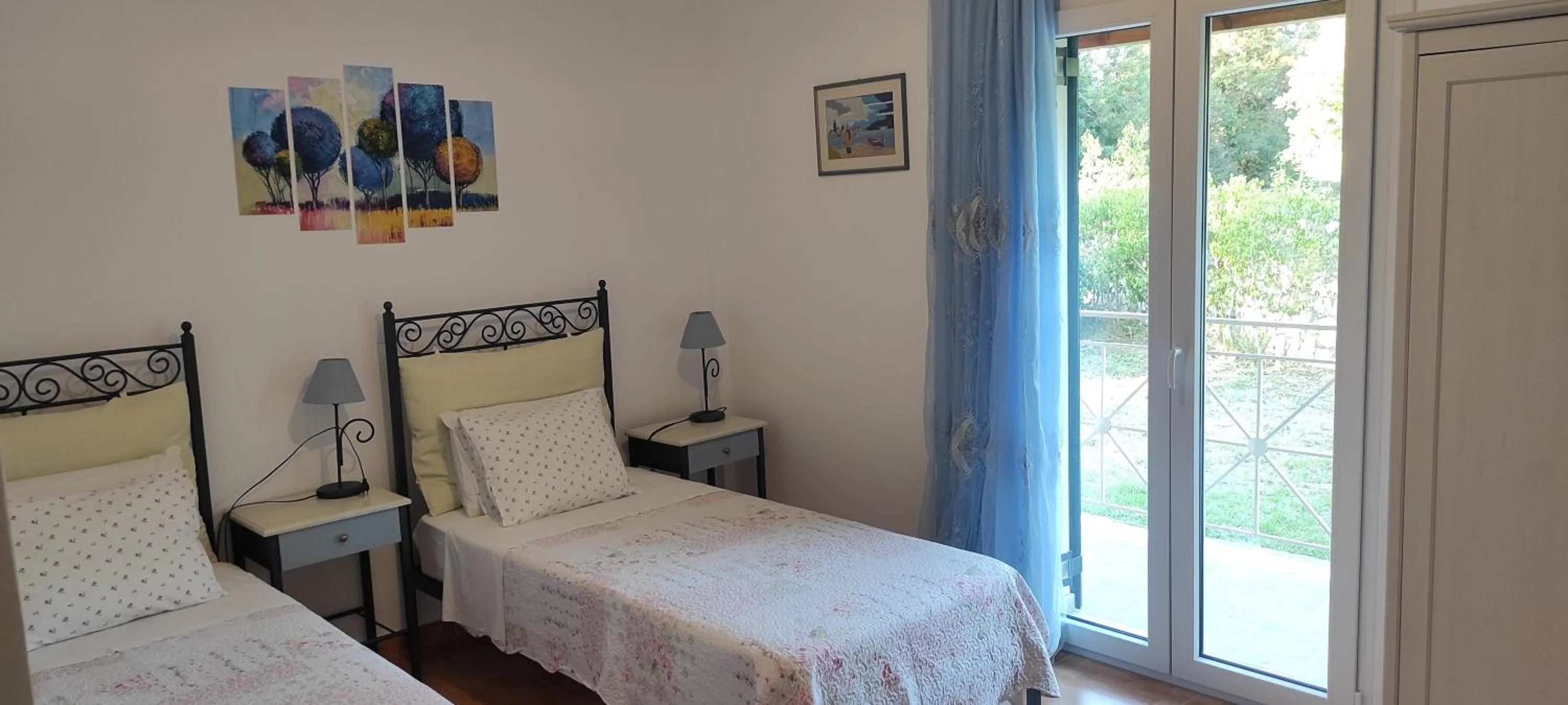 Bedroom, Bed in Villa Grecia