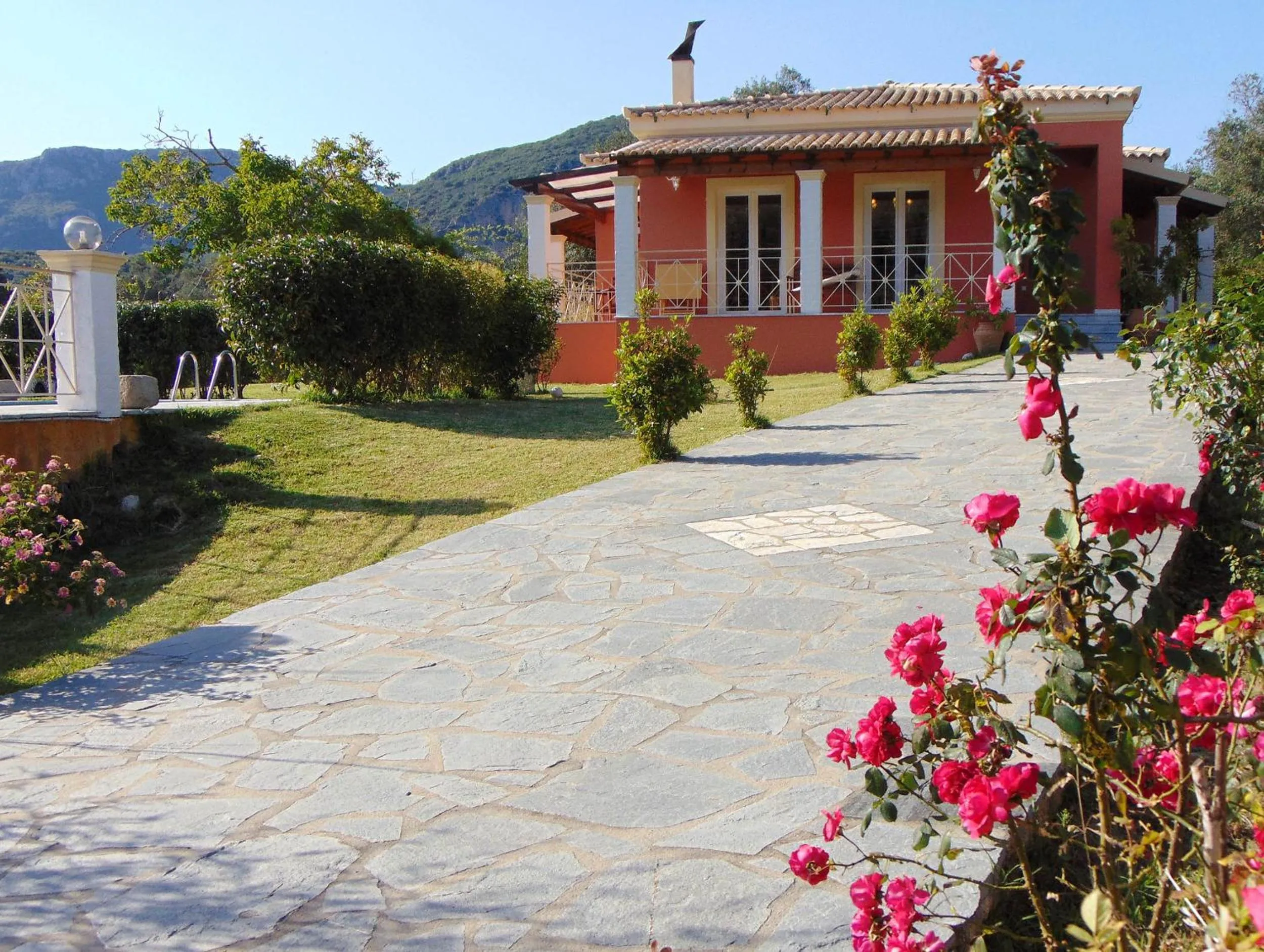 Patio in Villa Grecia