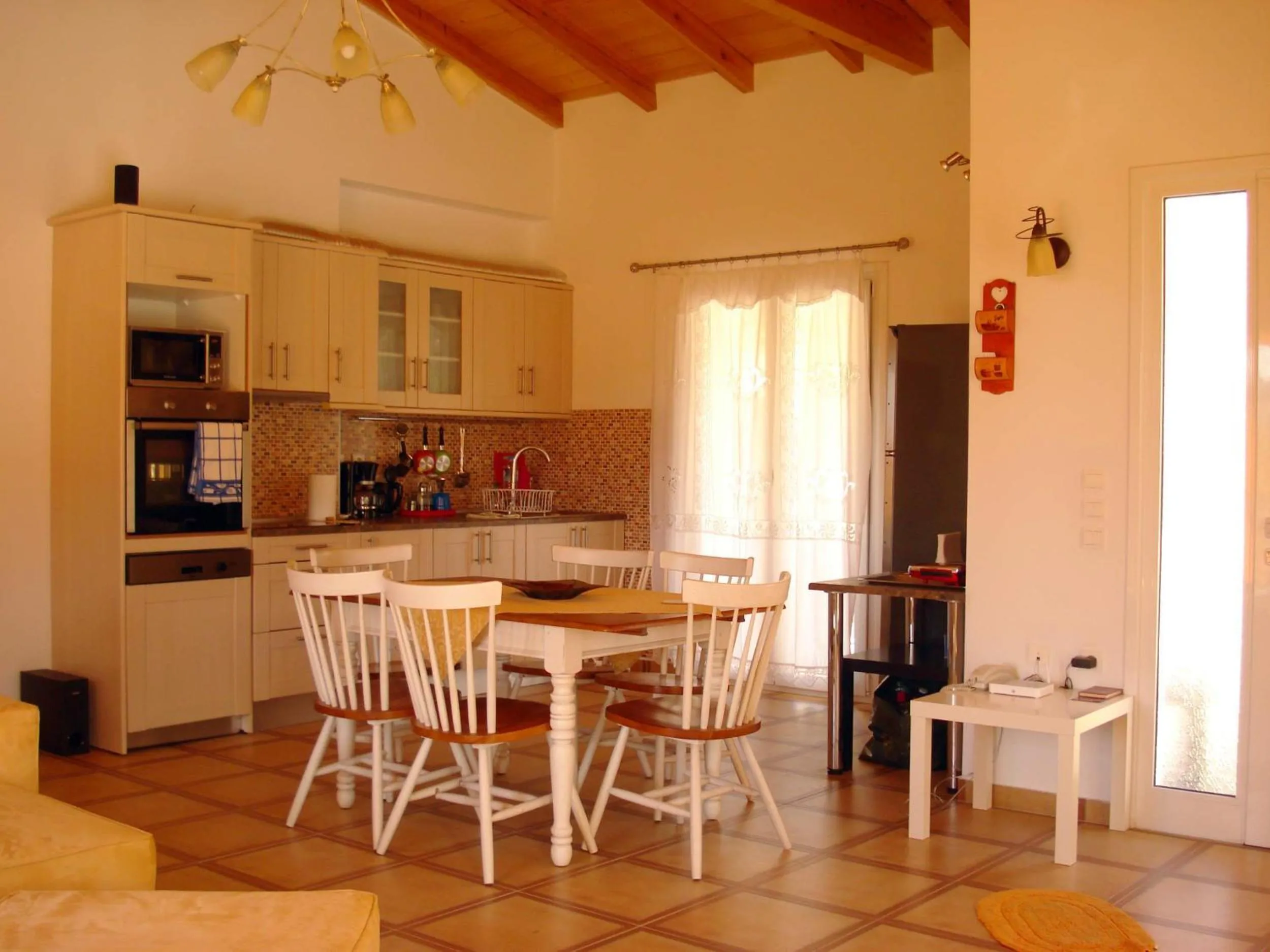 Dining area in Villa Grecia