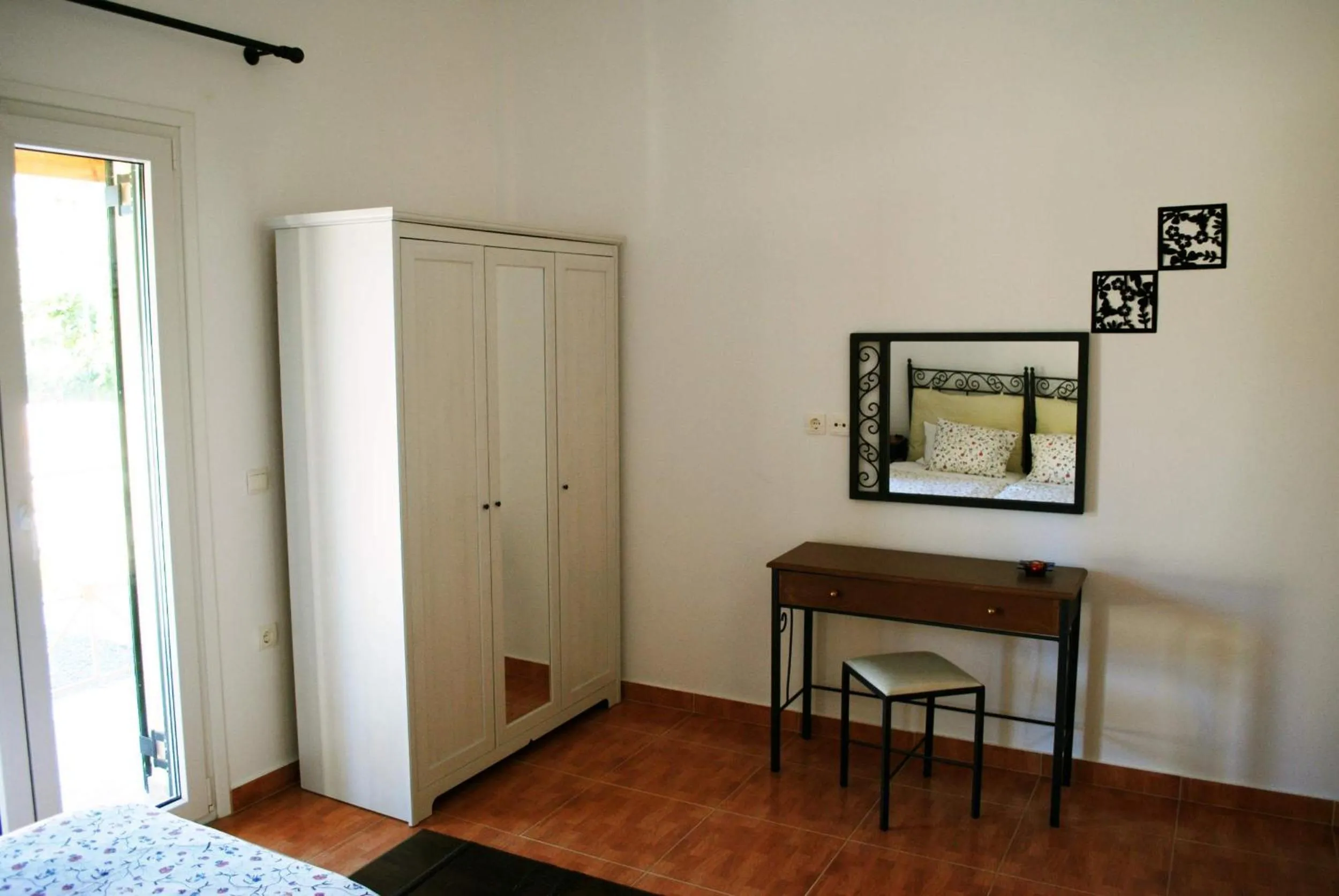 Bedroom, Bed in Villa Grecia