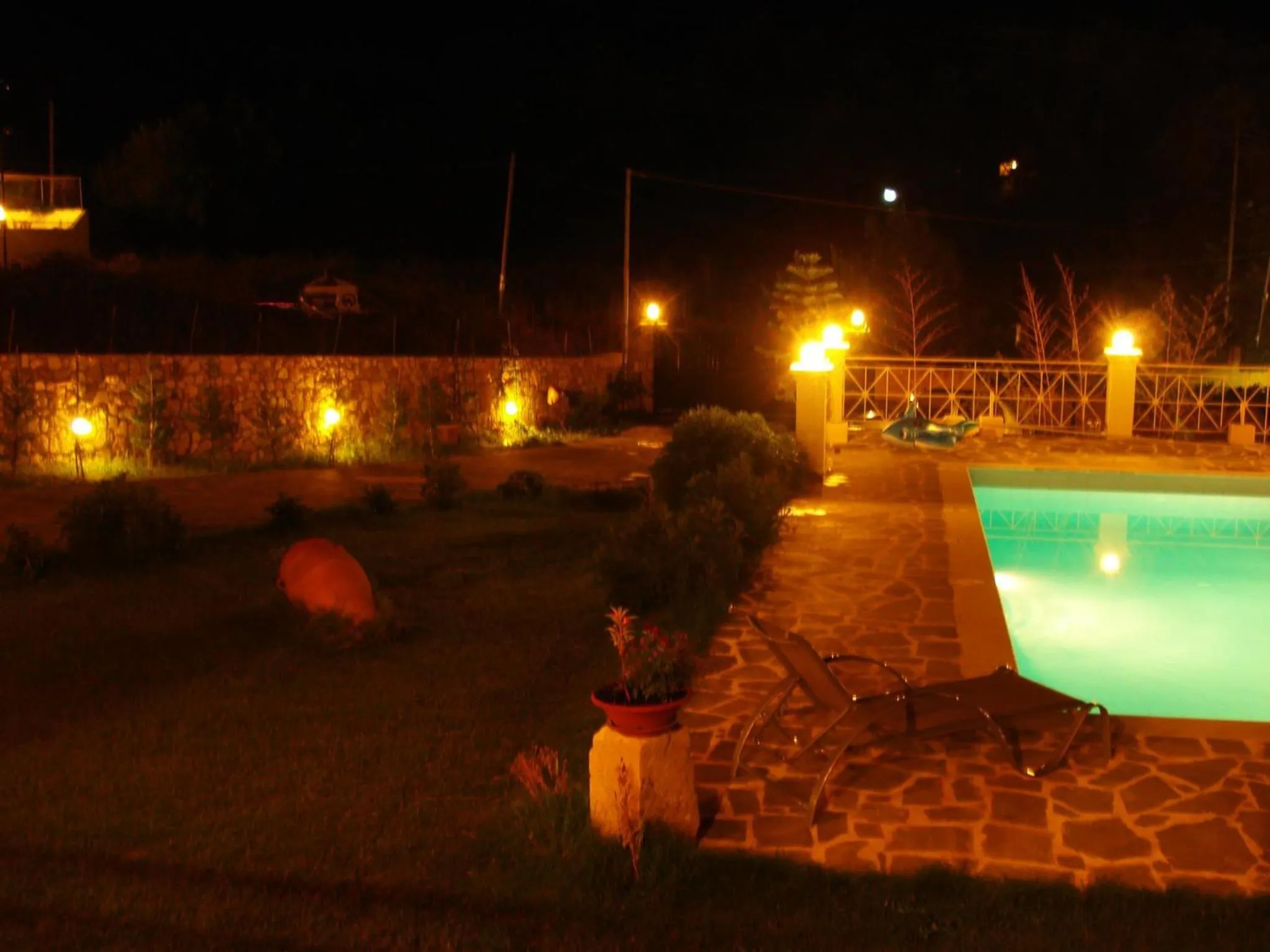 Patio in Villa Grecia