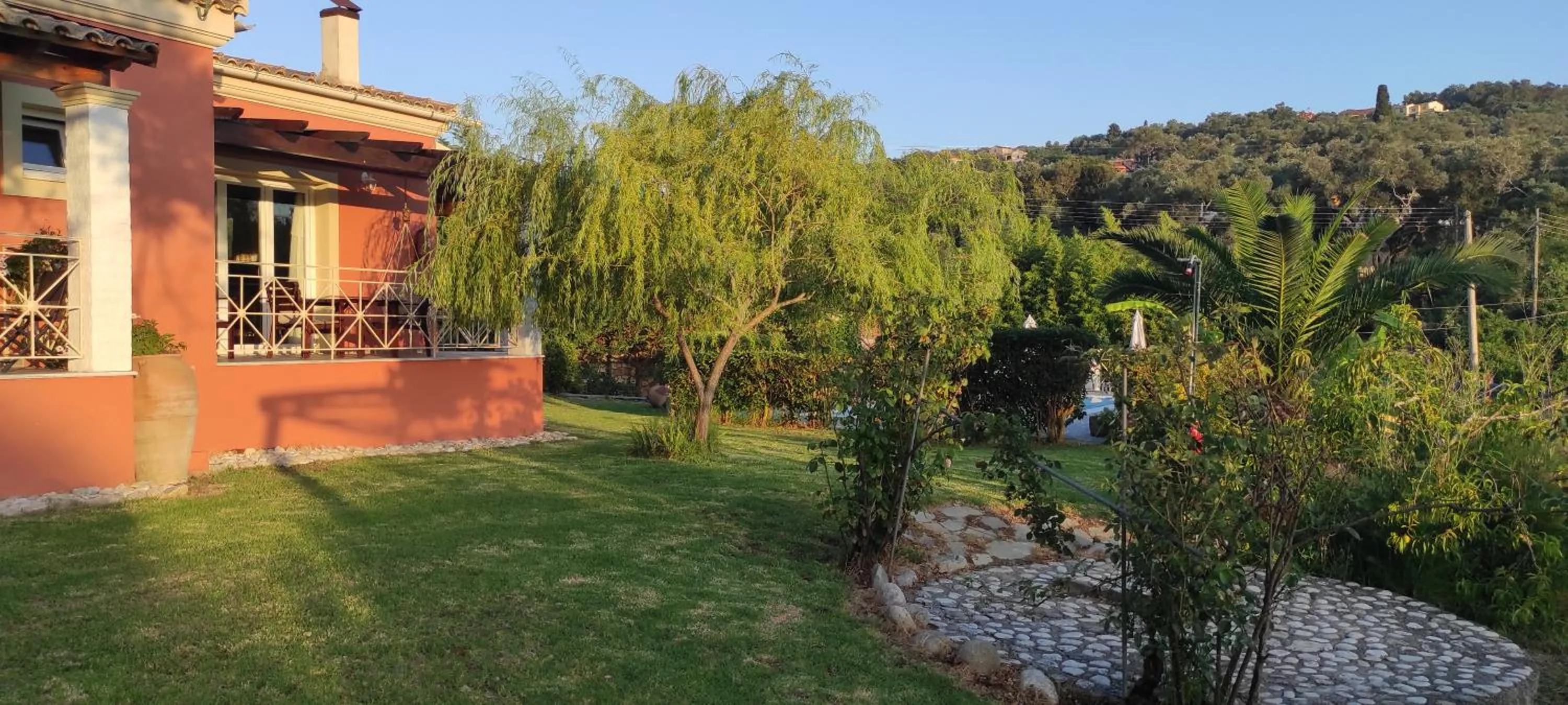 Garden in Villa Grecia