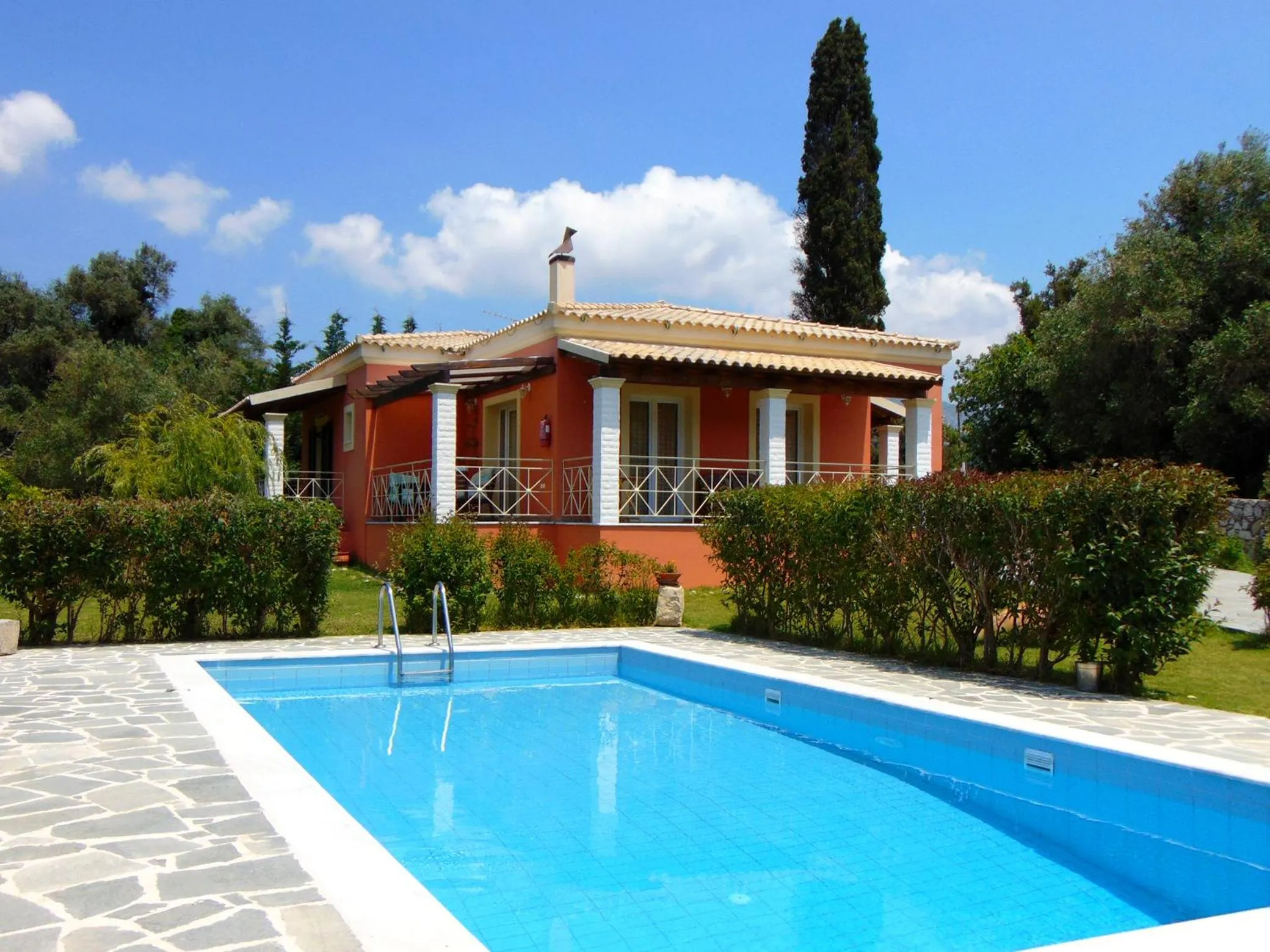 Patio in Villa Grecia