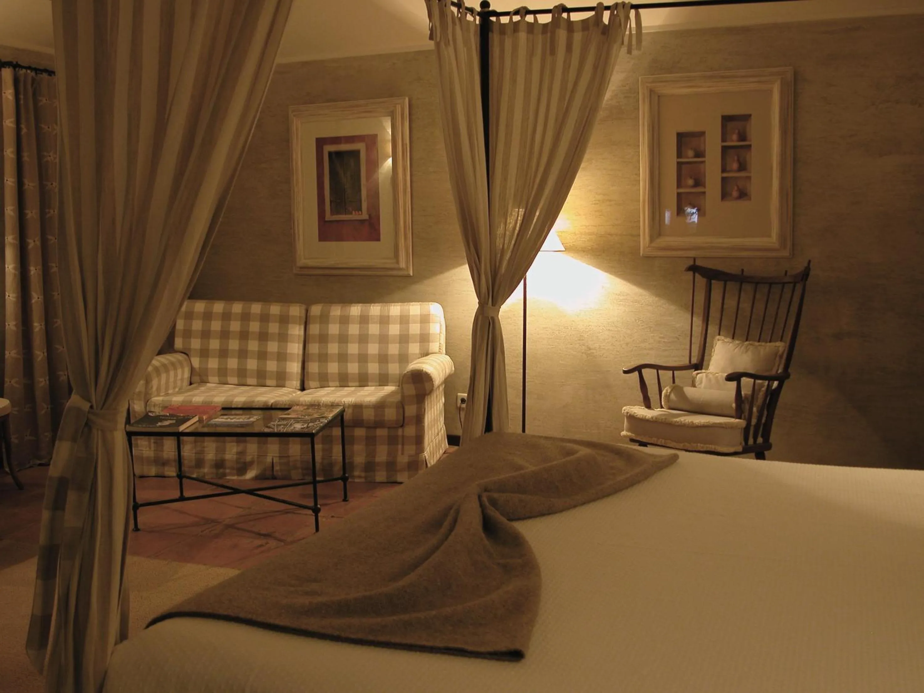 Bed in Pousada Convento de Belmonte