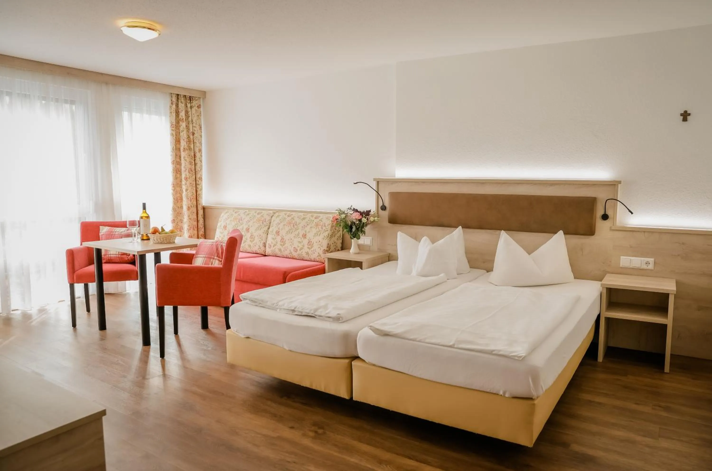 Bedroom, Bed in Landhotel Schellenberg