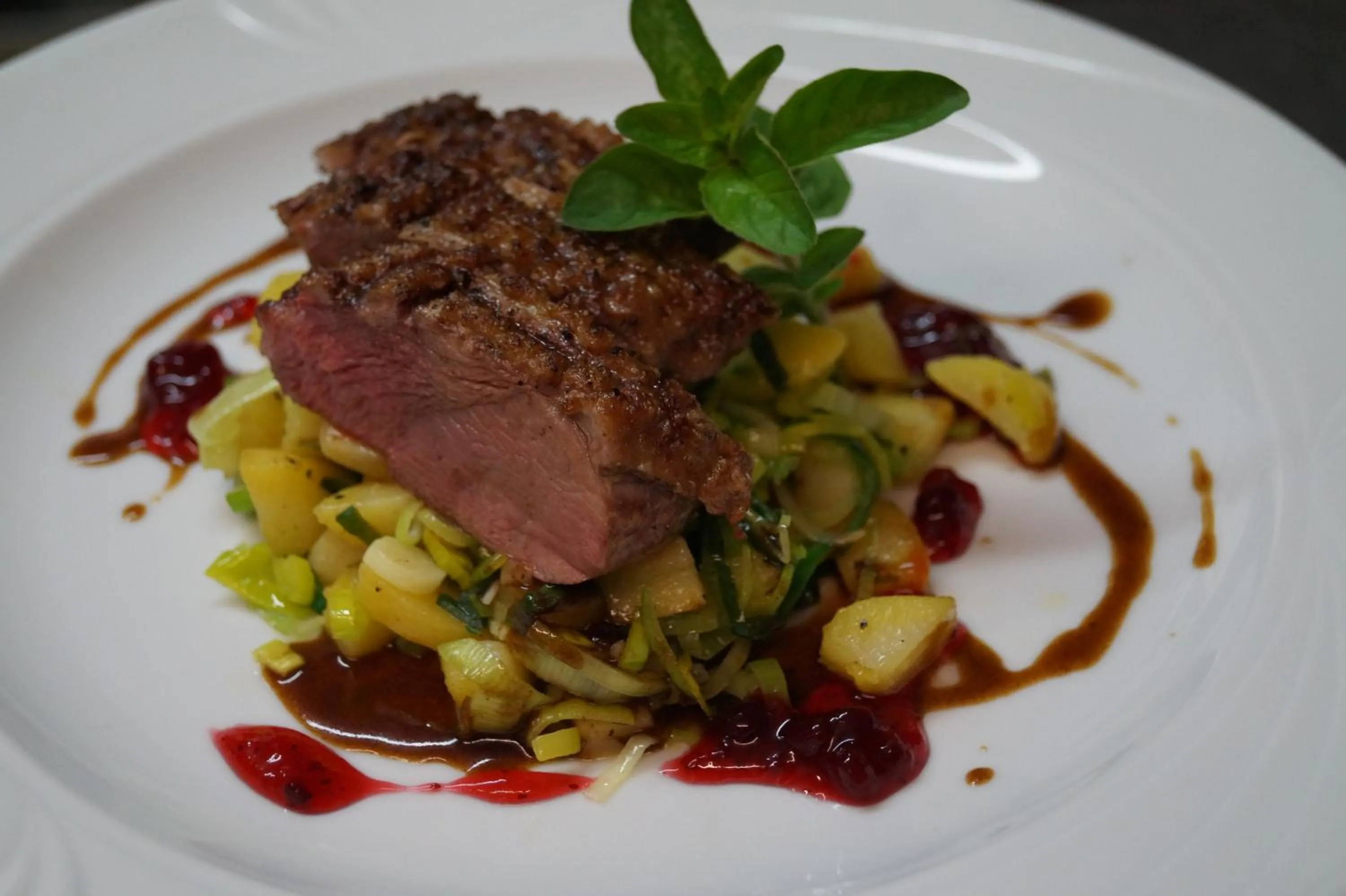 Food close-up in Landhotel Schellenberg