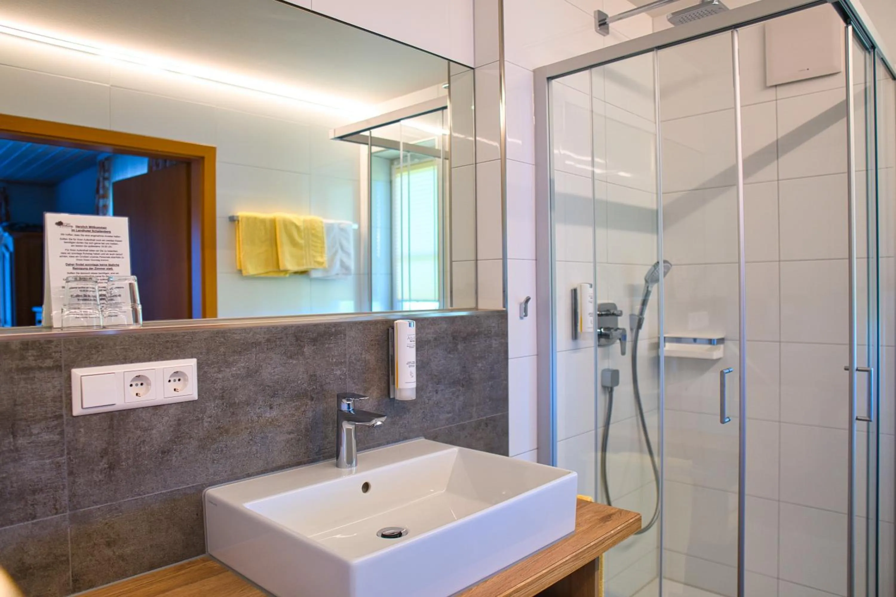 Bathroom in Landhotel Schellenberg