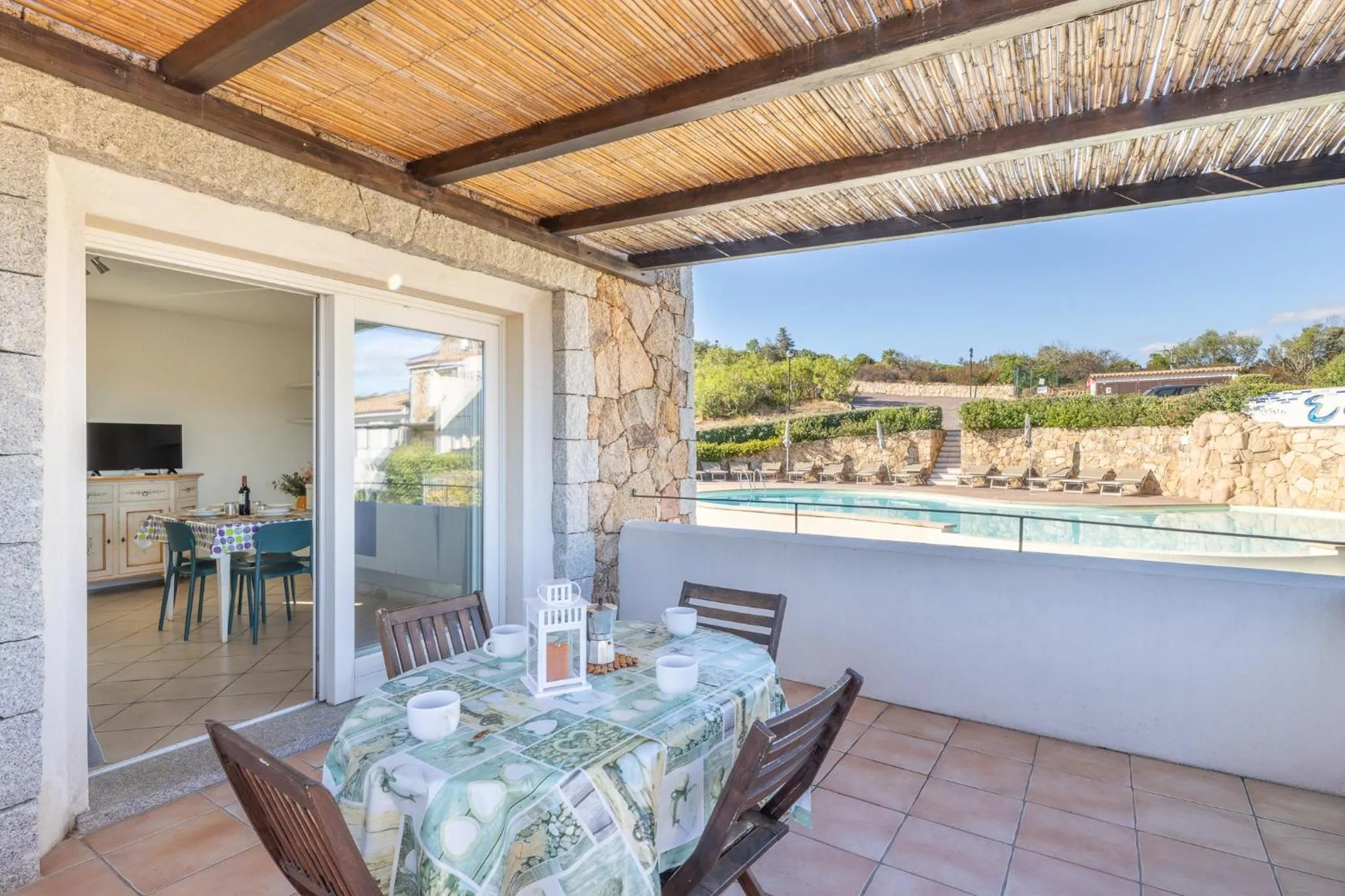 Balcony/Terrace in Residence Ea Bianca