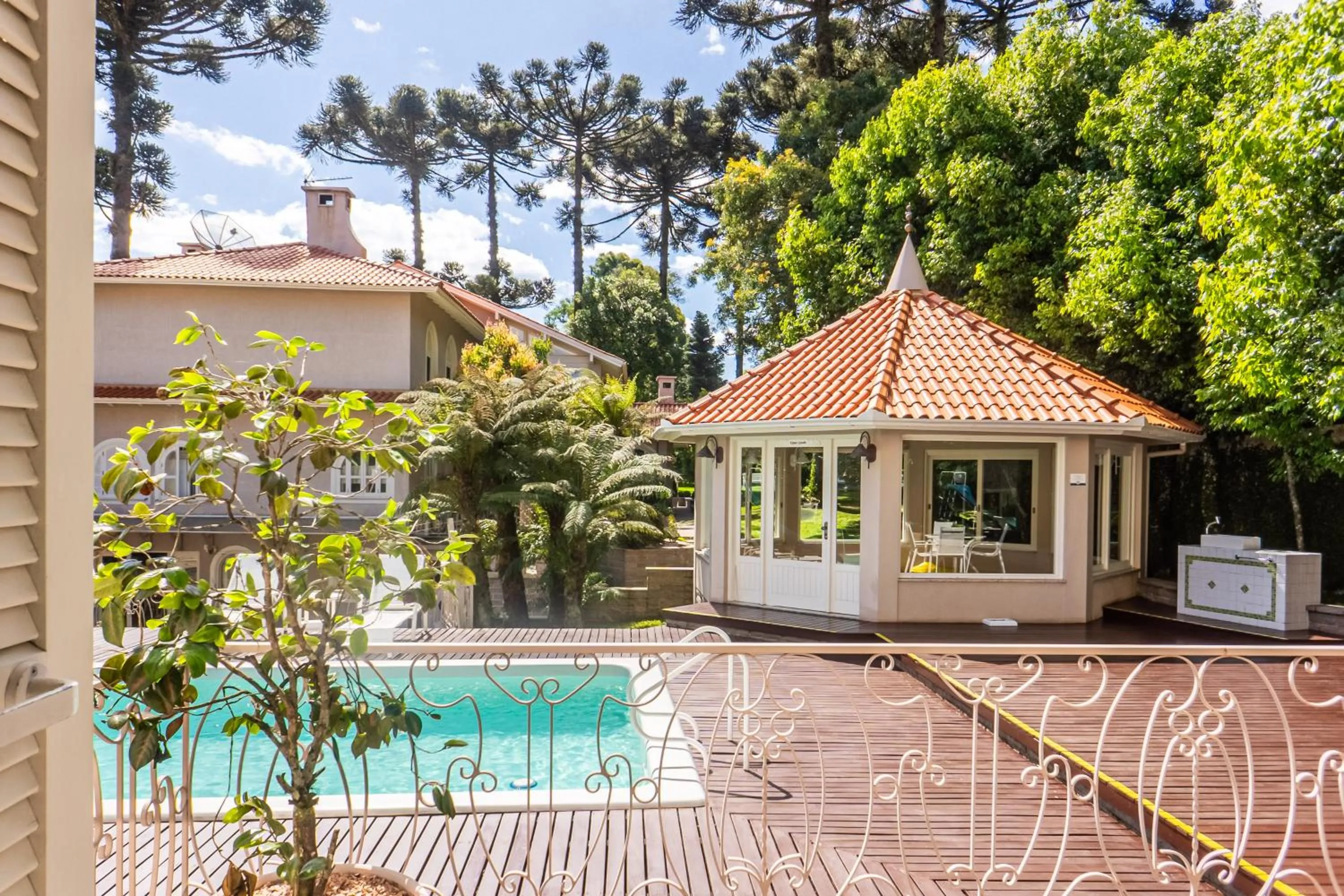 Balcony/Terrace in Doce Canela - Pousada de Charme