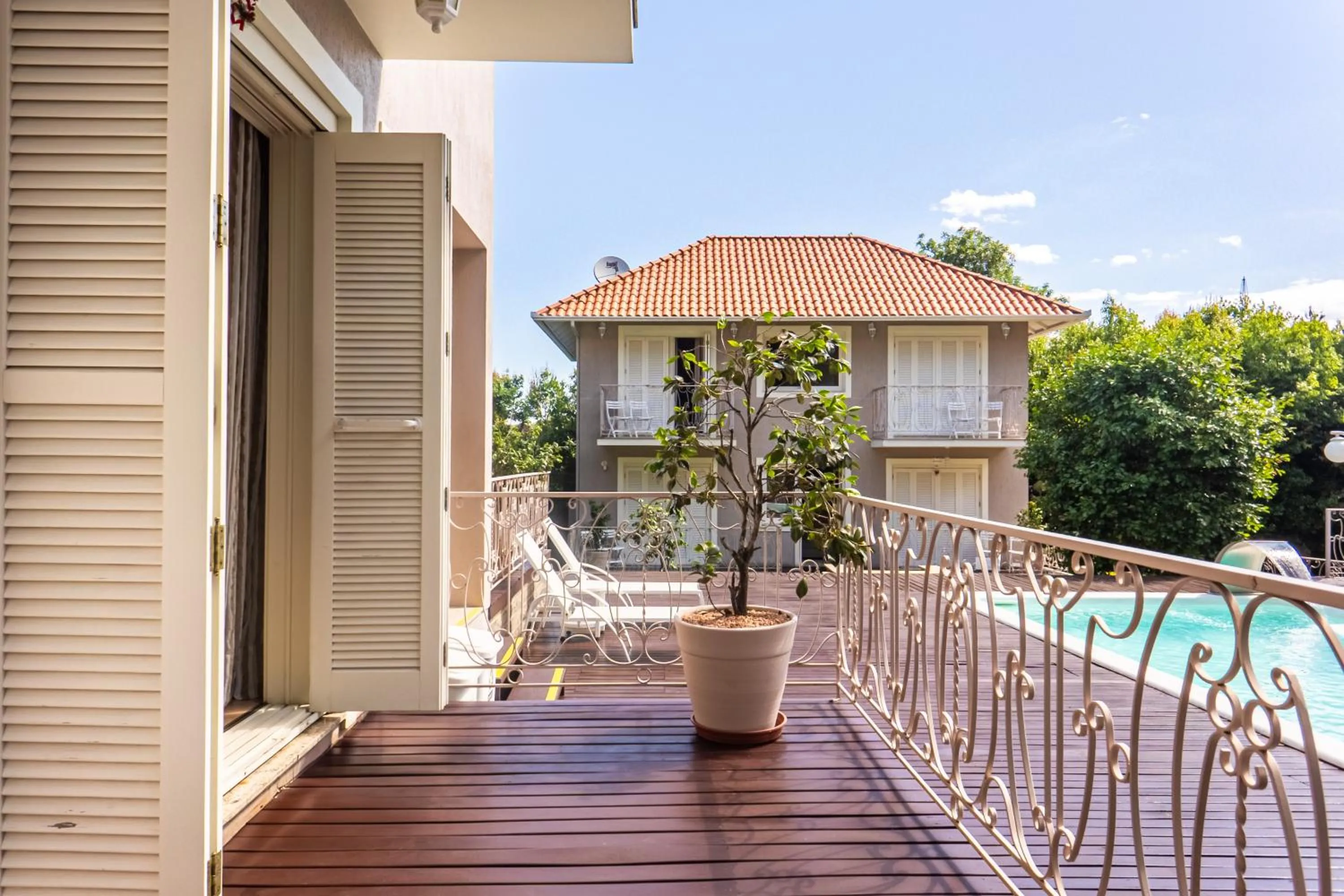 Balcony/Terrace in Doce Canela - Pousada de Charme
