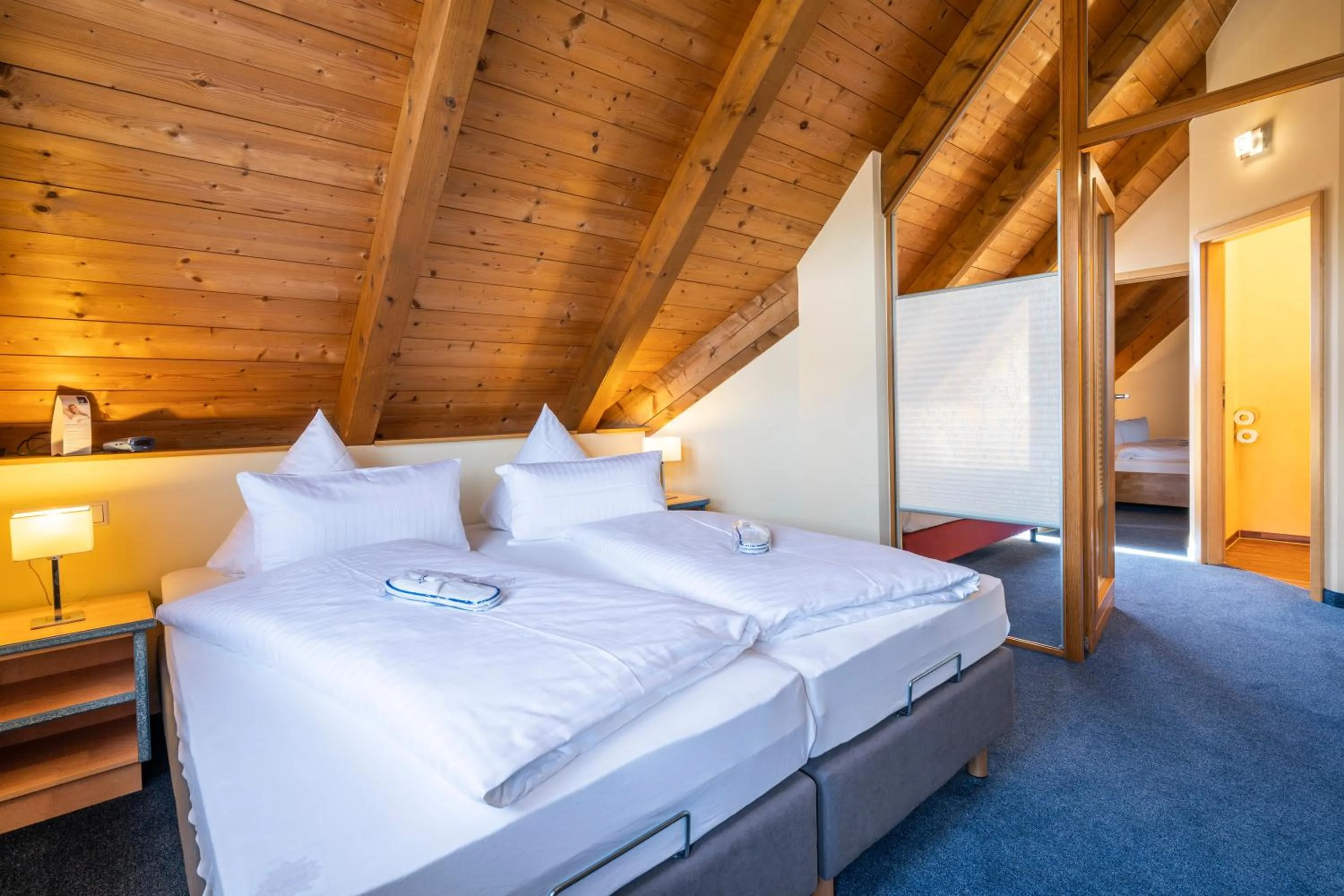 Bedroom, Bed in Hotel Meschenmoser