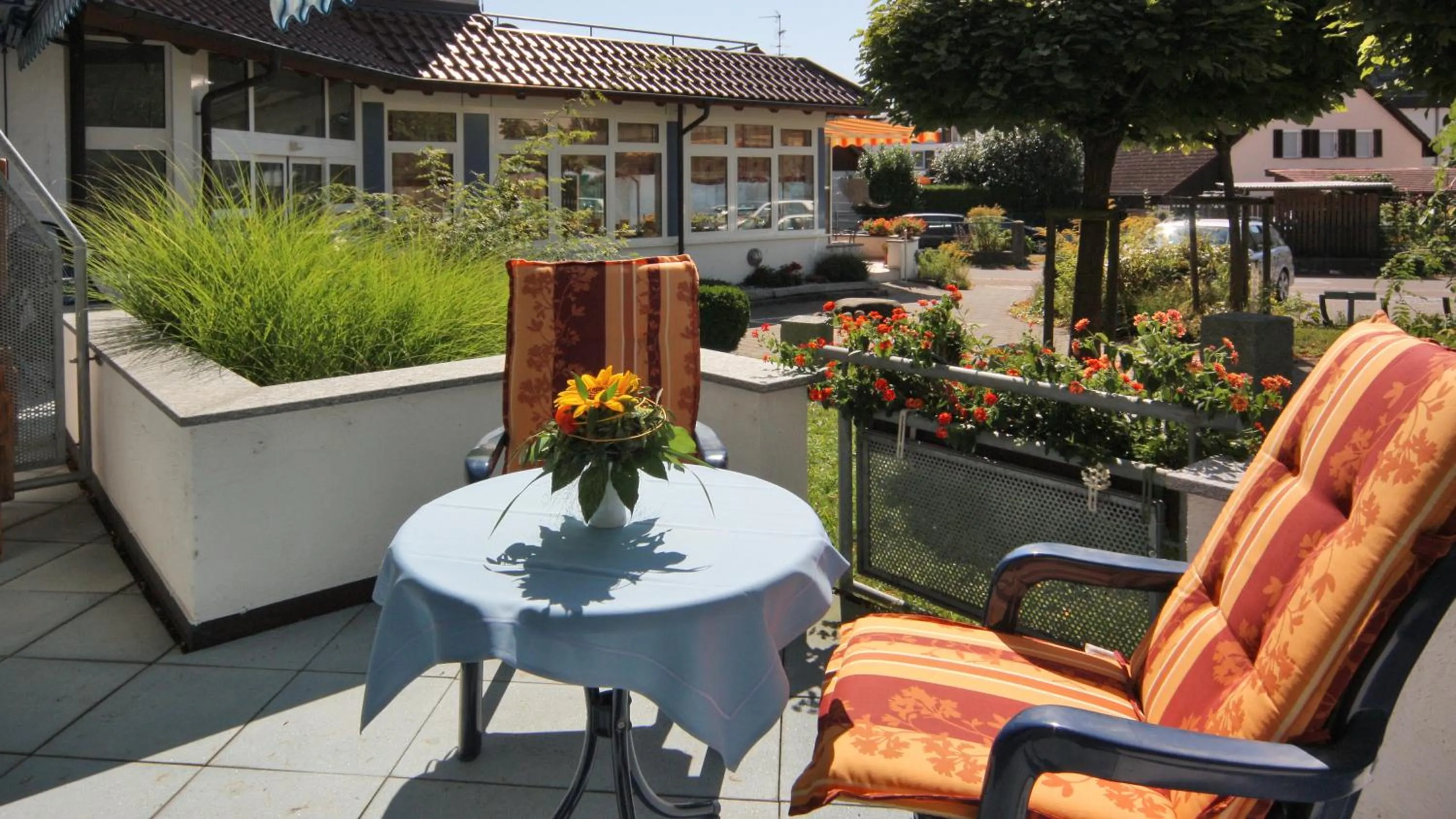 Balcony/Terrace in Hotel Meschenmoser