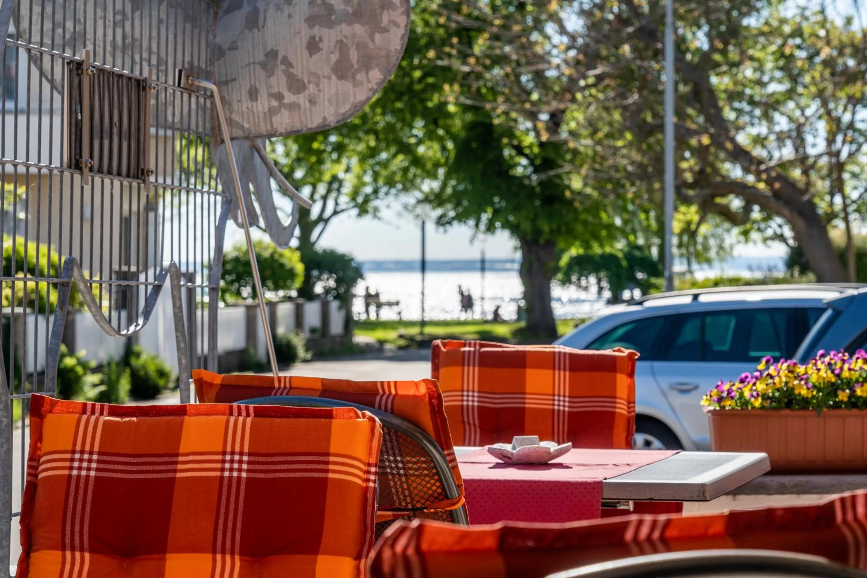 Balcony/Terrace in Hotel Meschenmoser