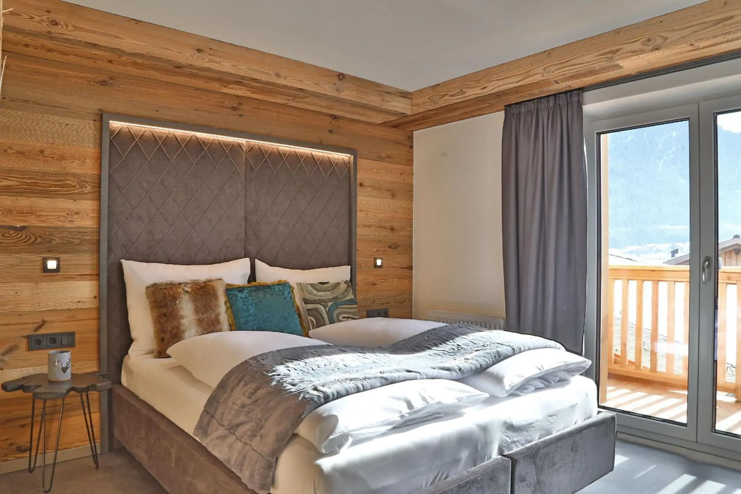 Double Room with Balcony in Sieglhub Chalets - Appartements - Hotel Double Room with Balcony in Sieglhub Chalets - Appartements - Hotel