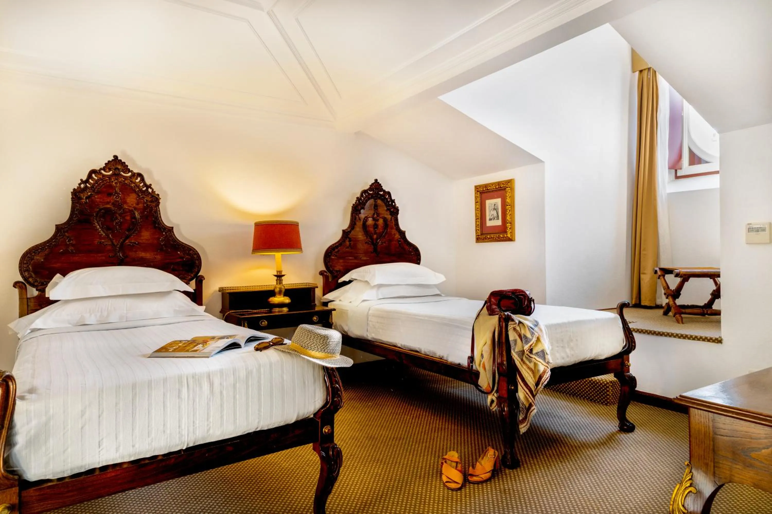 Bed in Pousada Castelo de Estremoz